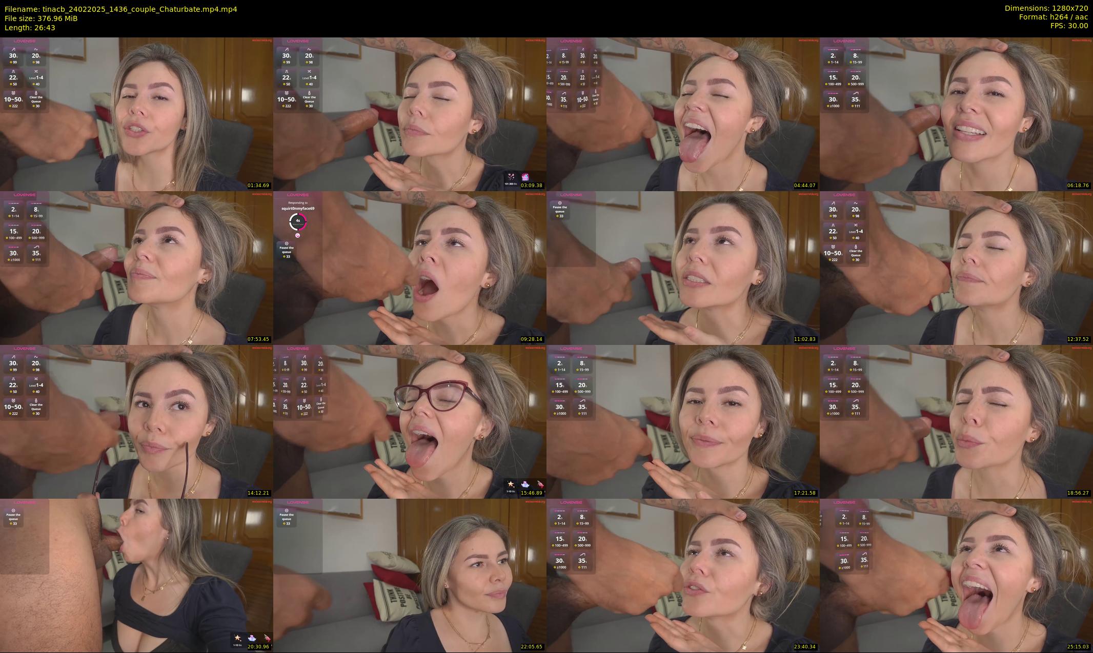 tinacb — 27 minute Chaturbate female cam show recording, 720p, Feb 24, 2025