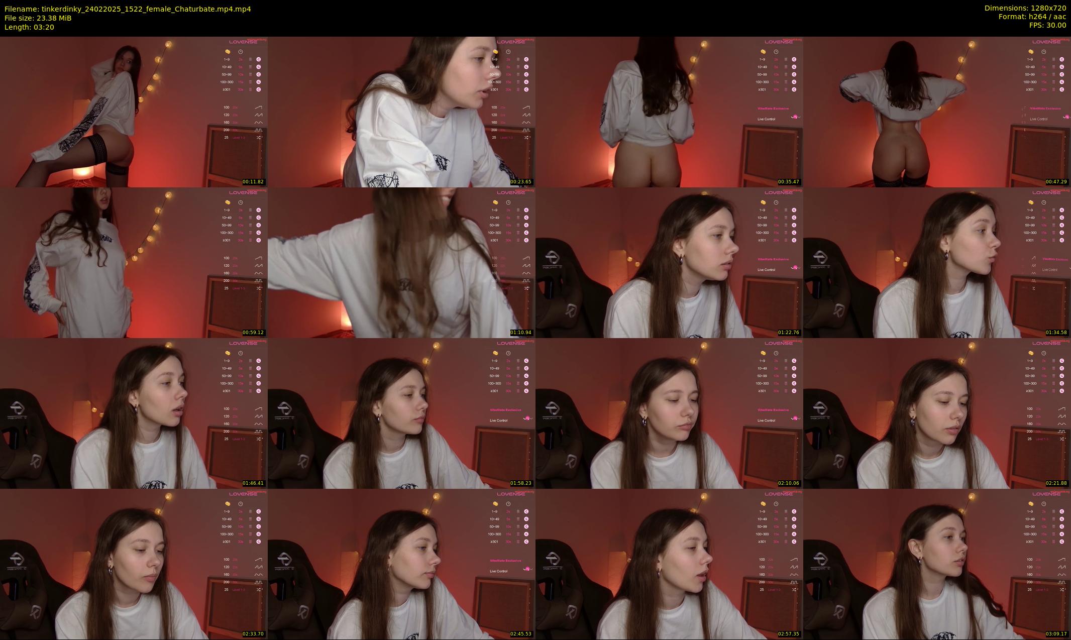 tinkerdinky — 4 minute Chaturbate female cam show recording, 720p, Feb 24, 2025