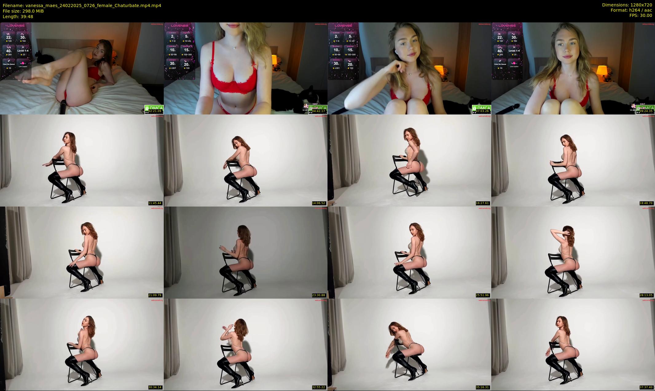 vanessa_maes — 40 minute Chaturbate female cam show recording, 720p, Feb 24, 2025