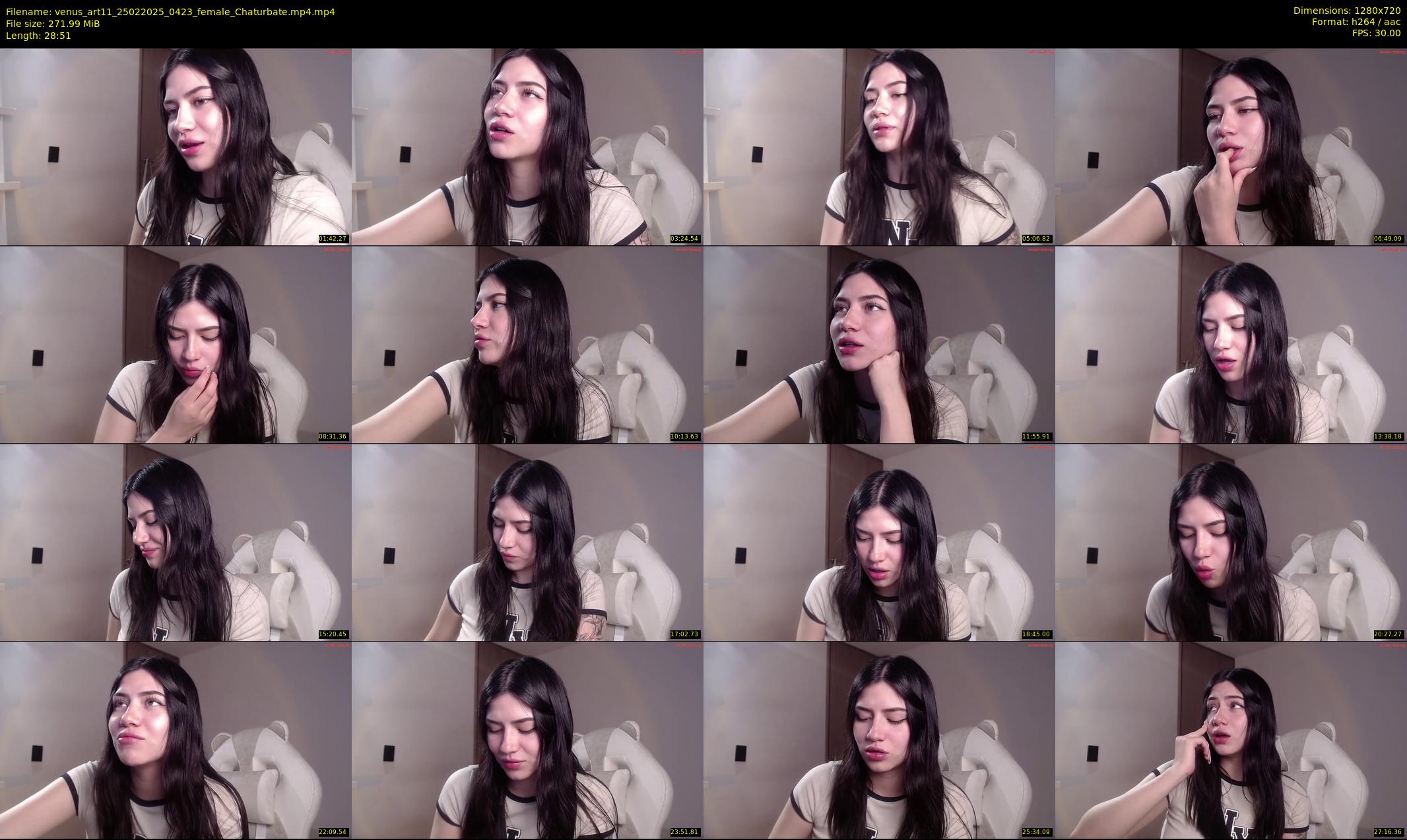 venus_art11 — 29 minute Chaturbate female cam show recording, 720p, Feb 25, 2025