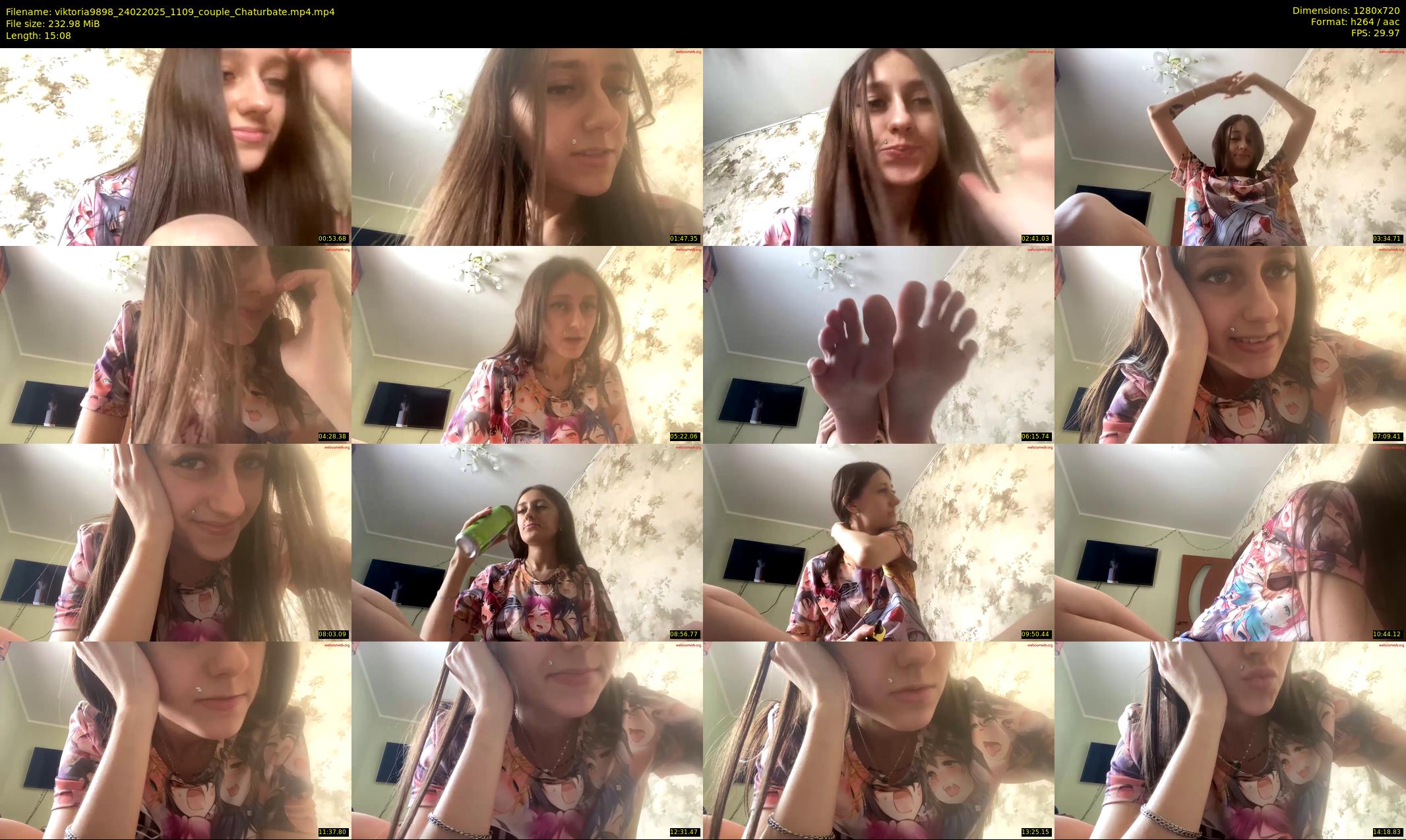 viktoria9898 — 16 minute Chaturbate couple cam show recording, 720p, Feb 24, 2025