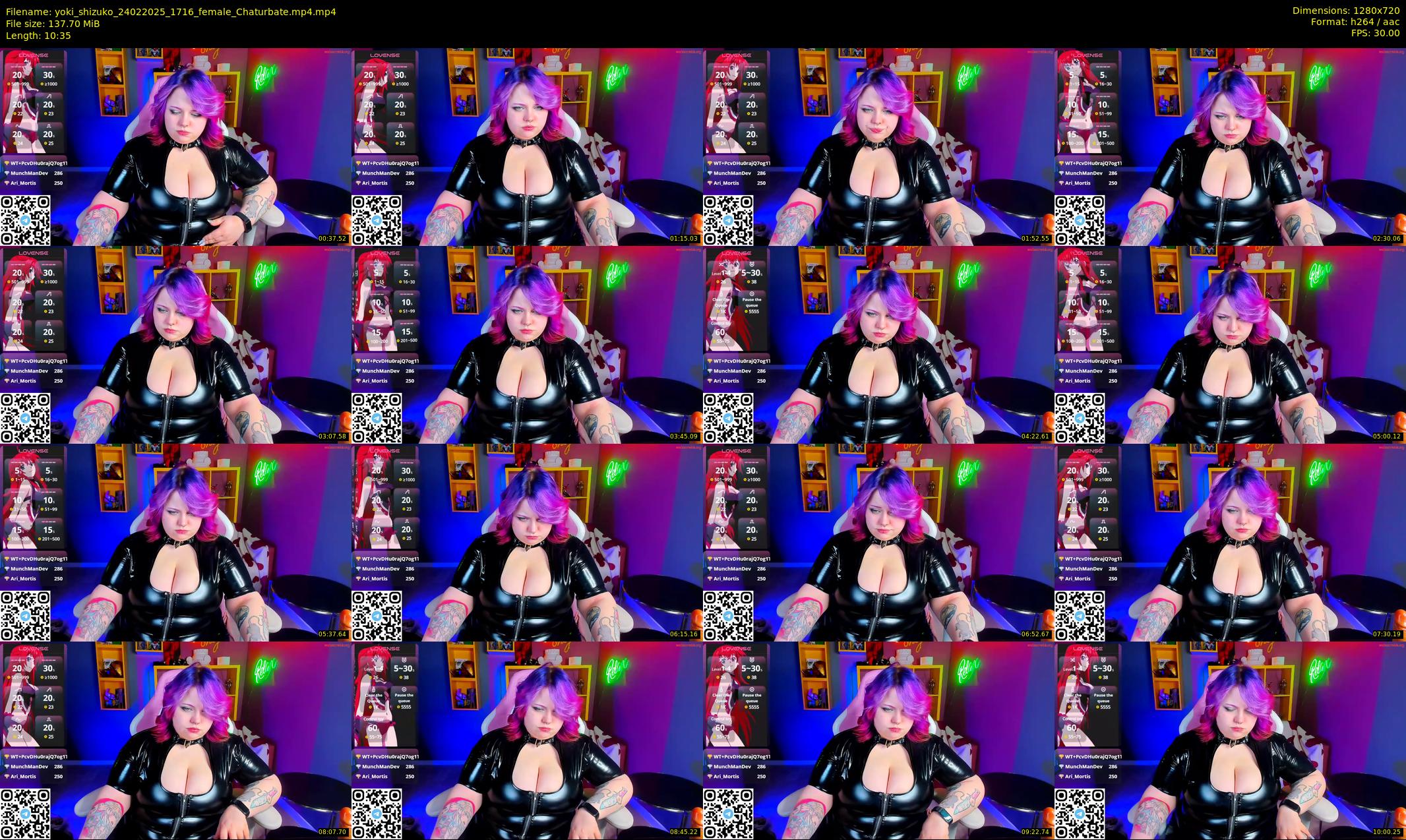yoki_shizuko — 11 minute Chaturbate female cam show recording, 720p, Feb 24, 2025