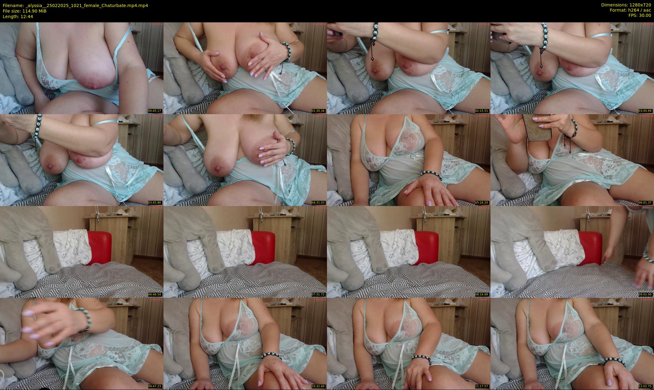 _alyssia_ — 13 minute Chaturbate female cam show recording, 720p, Feb 25, 2025