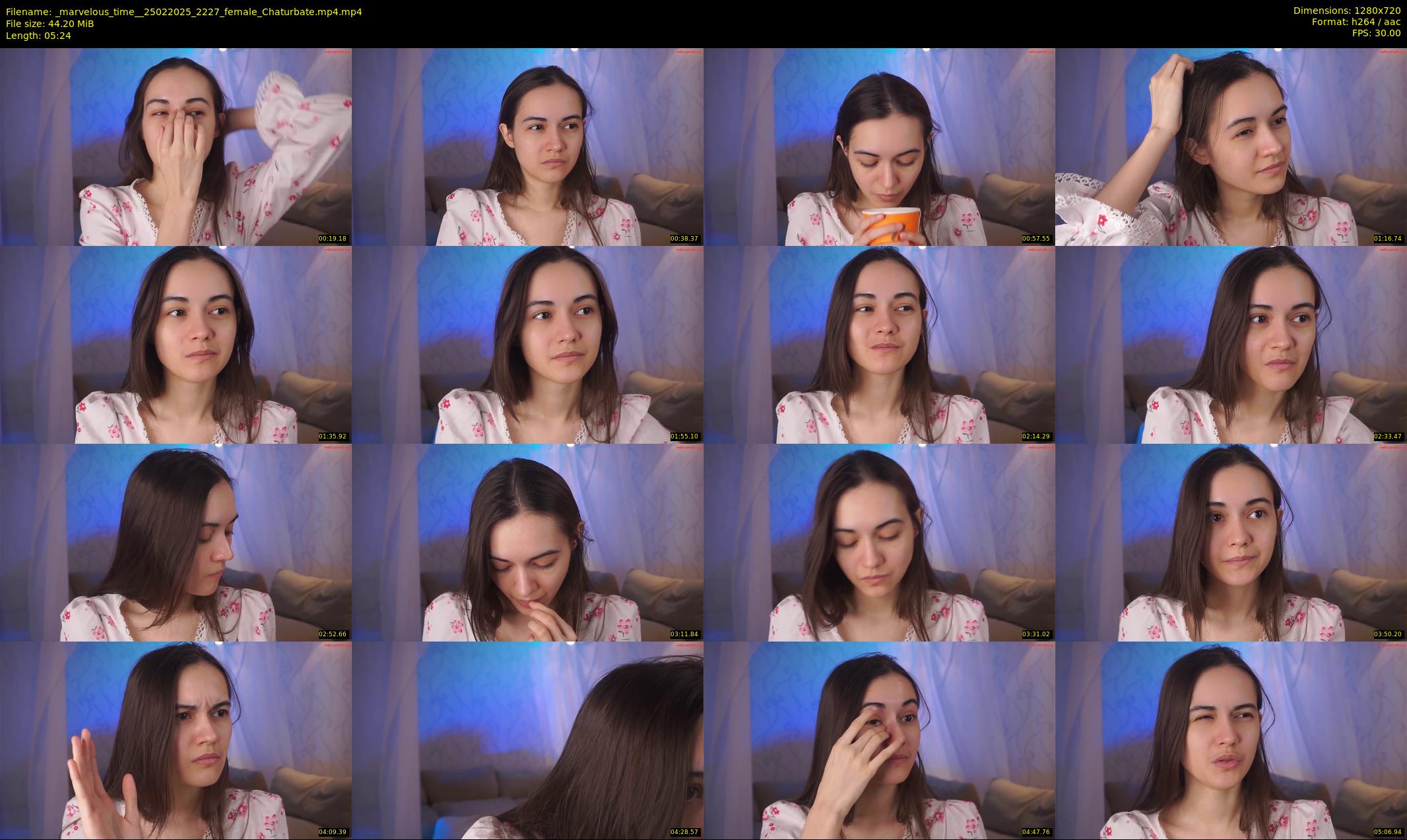 _marvelous_time_ — 6 minute Chaturbate female cam show recording, 720p, Feb 25, 2025