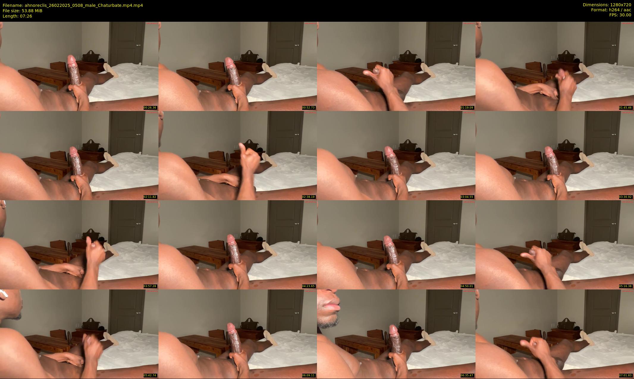 ahnoreclis — 8 minute Chaturbate male cam show recording, 720p, Feb 26, 2025
