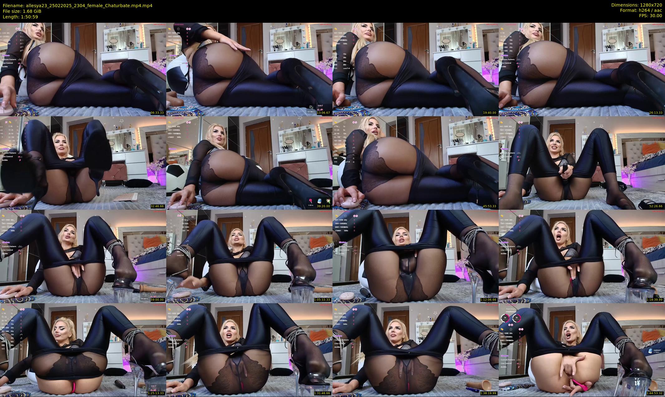 allesya23 — 111 minute Chaturbate female cam show recording, 720p, Feb 25, 2025