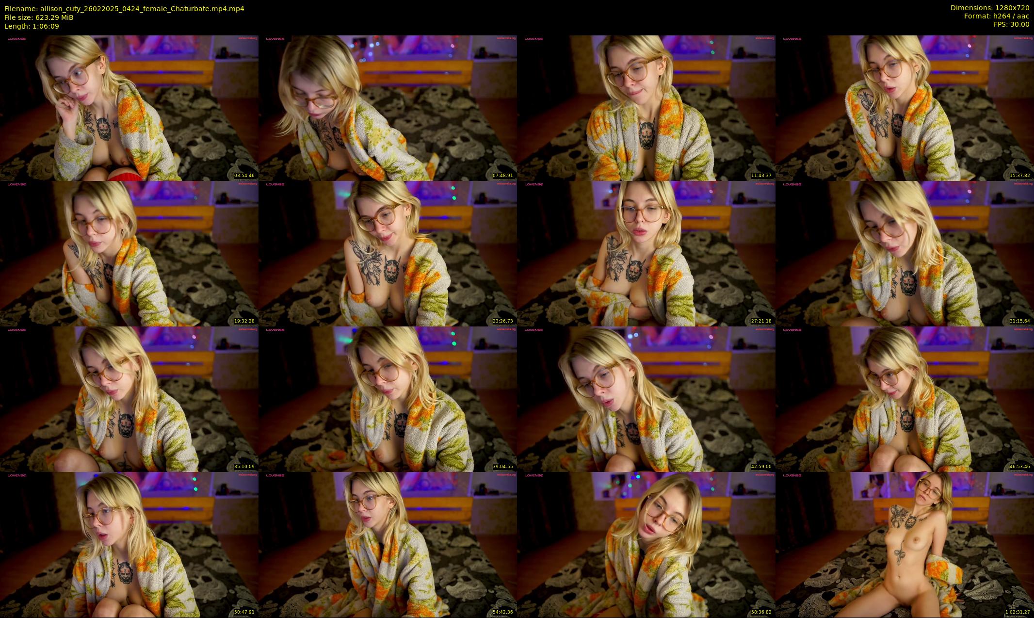 allison_cuty — 67 minute Chaturbate female cam show recording, 720p, Feb 26, 2025