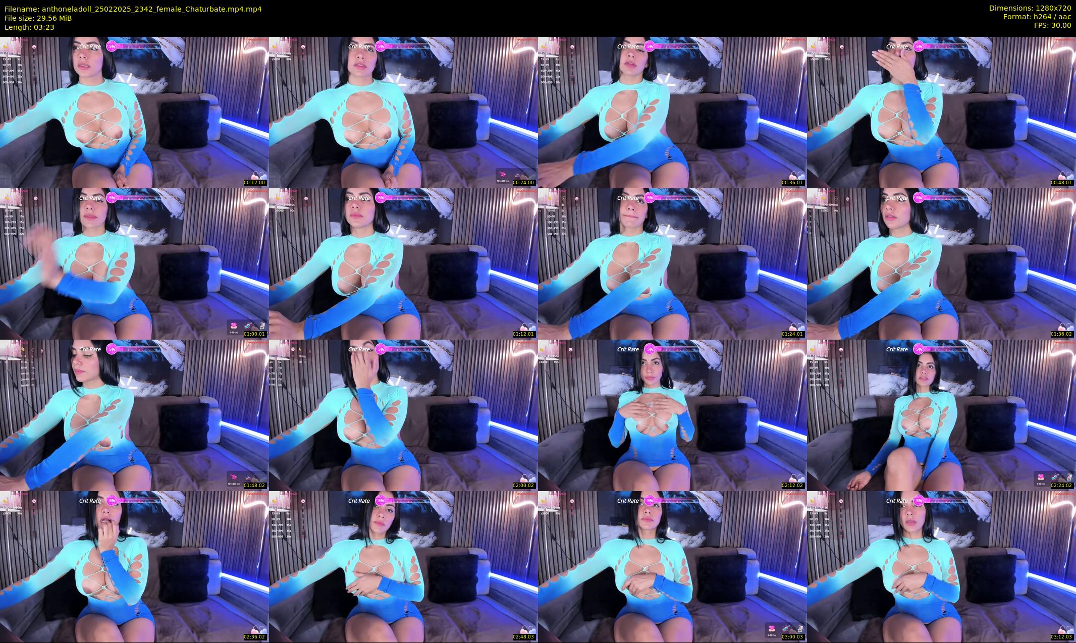 anthoneladoll — 4 minute Chaturbate female cam show recording, 720p, Feb 25, 2025