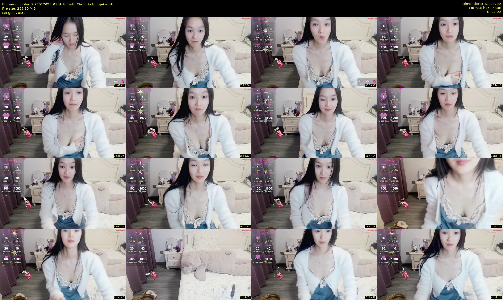 arylia_3 — 29 minute Chaturbate female cam show recording, 720p, Feb 25, 2025