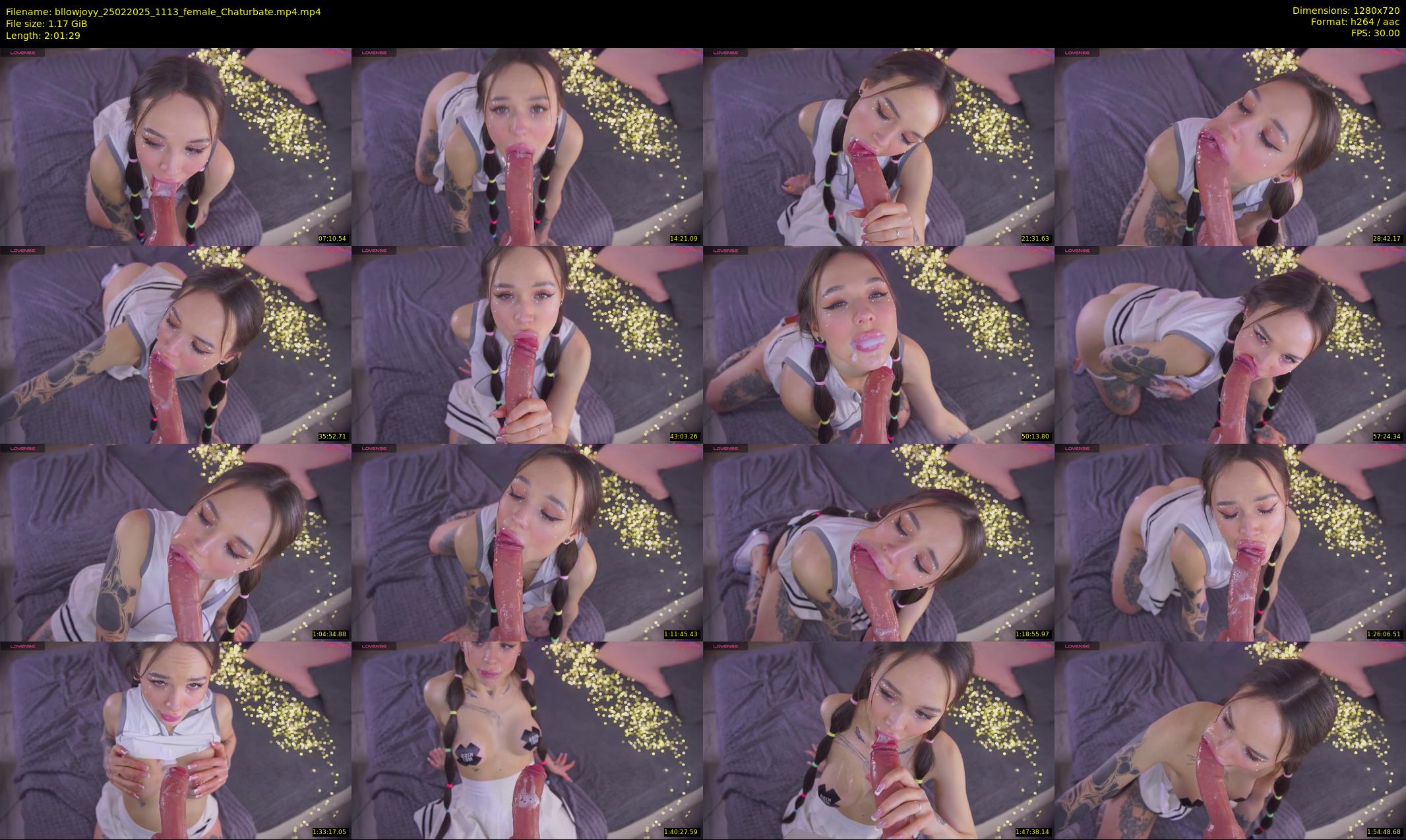bllowjoyy — 122 minute Chaturbate female cam show recording, 720p, Feb 25, 2025
