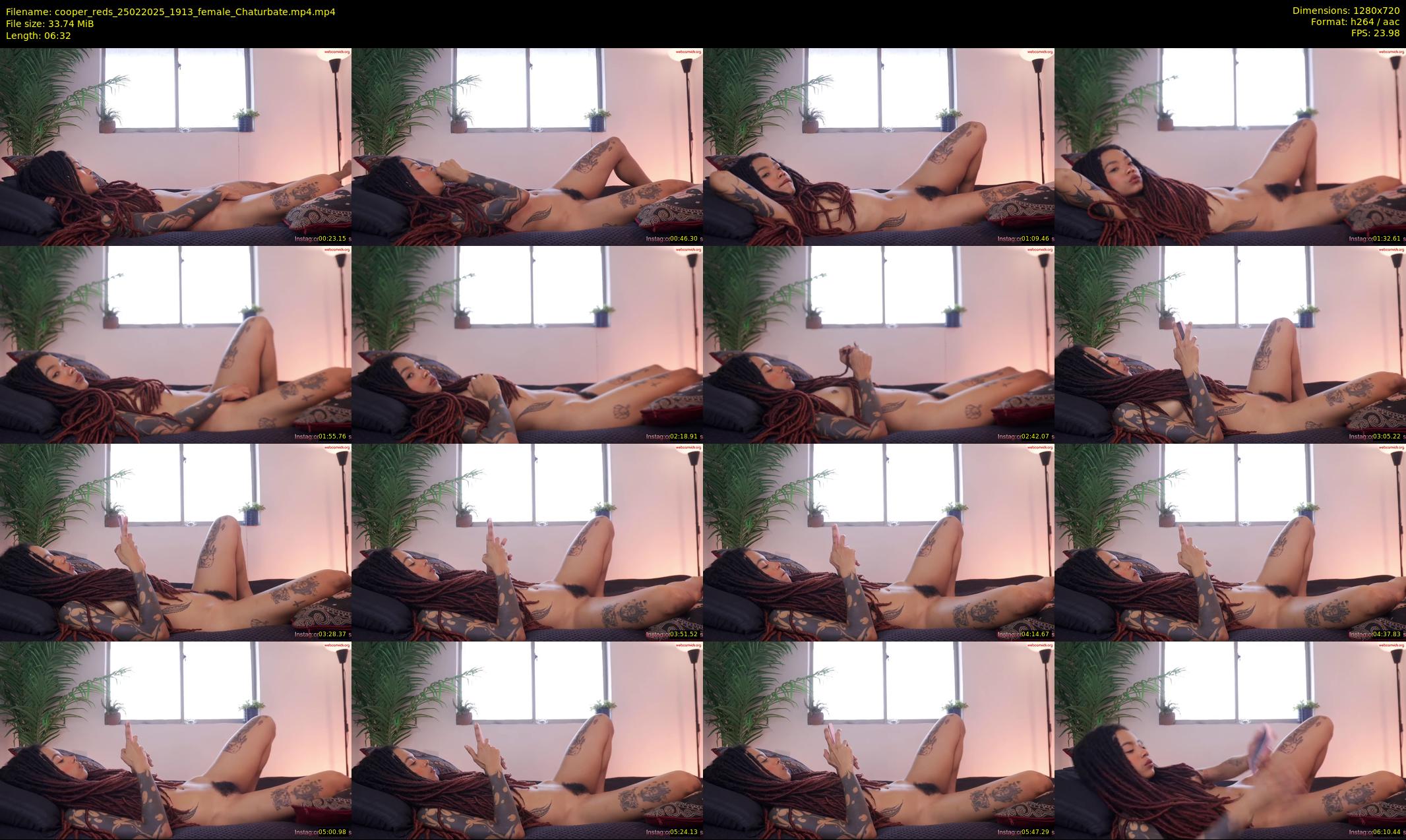 cooper_reds — 7 minute Chaturbate female cam show recording, 720p, Feb 25, 2025