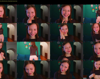 delorathecookie — 57 minute Chaturbate female cam show recording, 720p, Feb 26, 2025