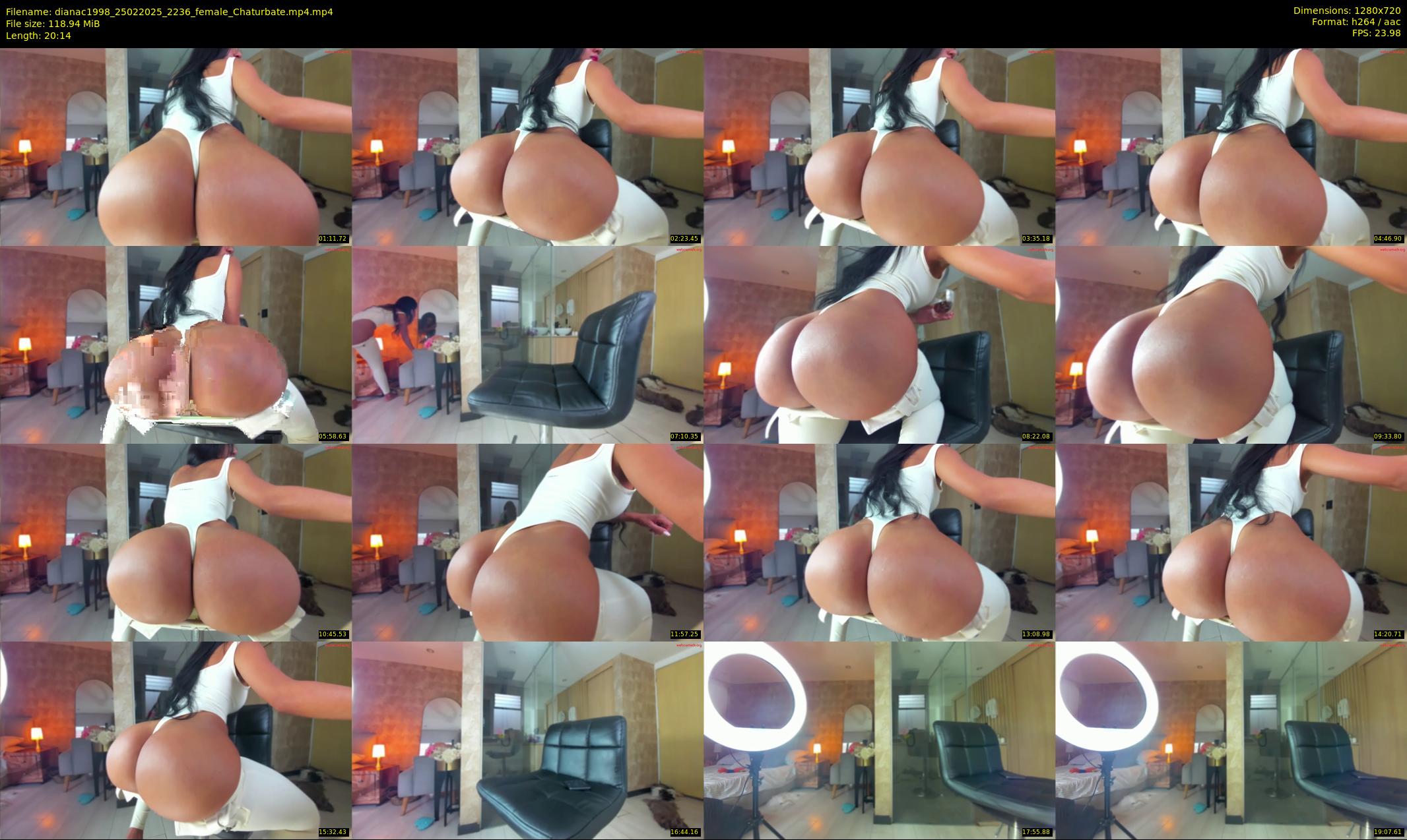 dianac1998 — 21 minute Chaturbate female cam show recording, 720p, Feb 25, 2025