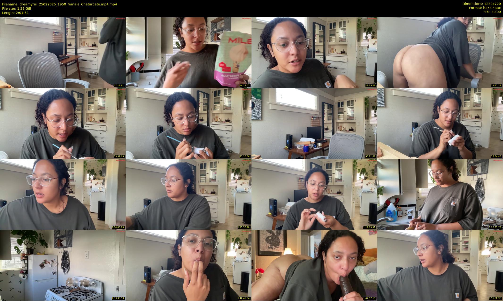 dreamyriri — 122 minute Chaturbate female cam show recording, 720p, Feb 25, 2025