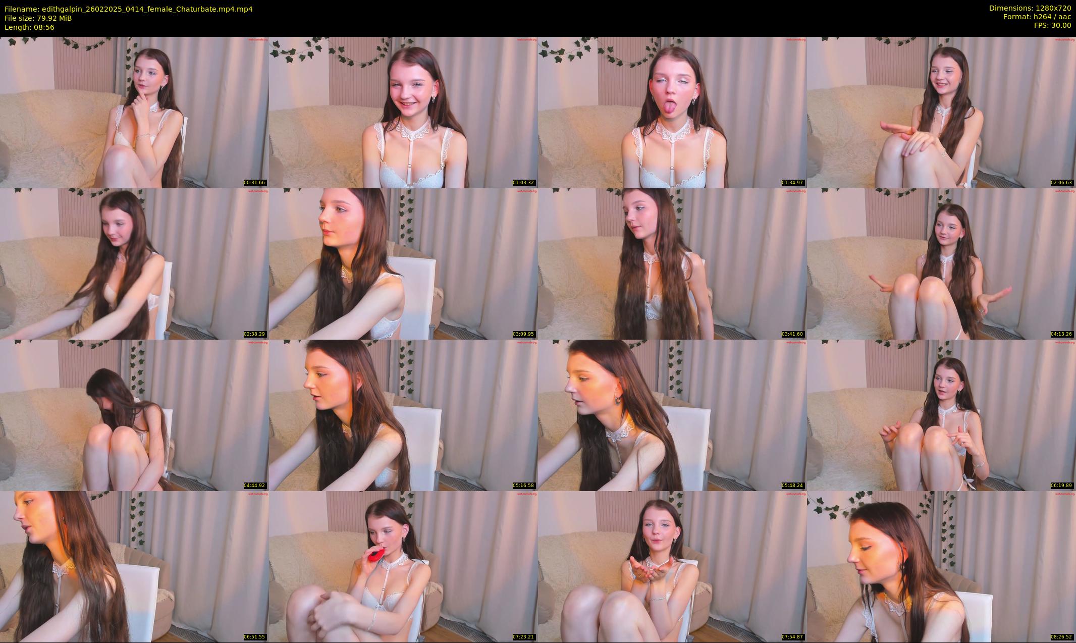 edithgalpin — 9 minute Chaturbate female cam show recording, 720p, Feb 26, 2025