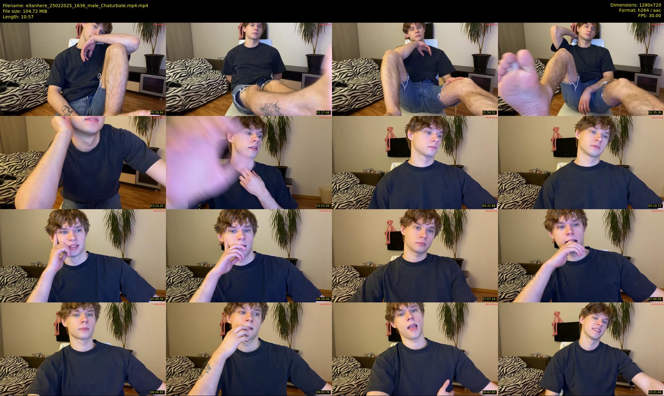 eitanhere — 11 minute Chaturbate male cam show recording, 720p, Feb 25, 2025