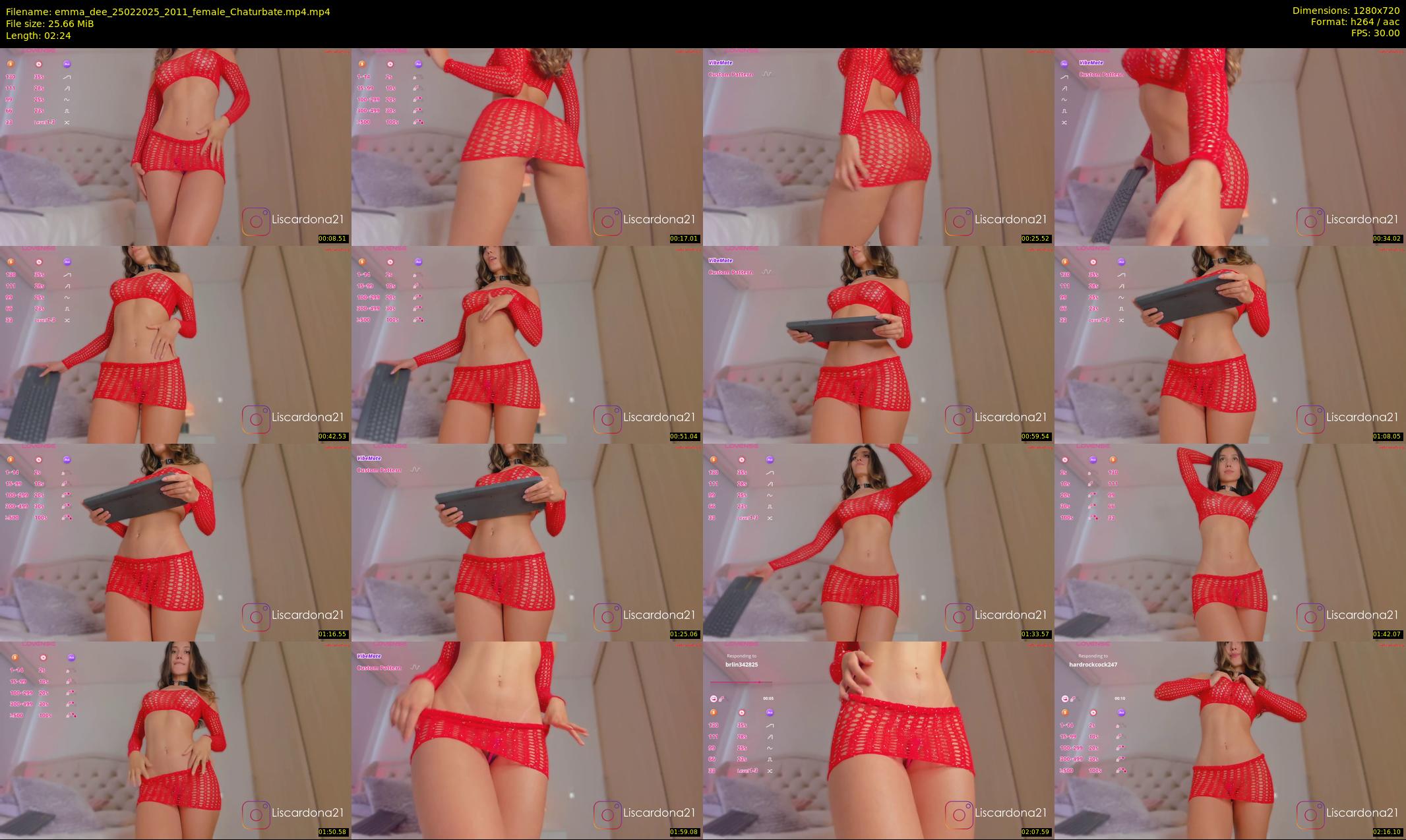 emma_dee — 3 minute Chaturbate female cam show recording, 720p, Feb 25, 2025