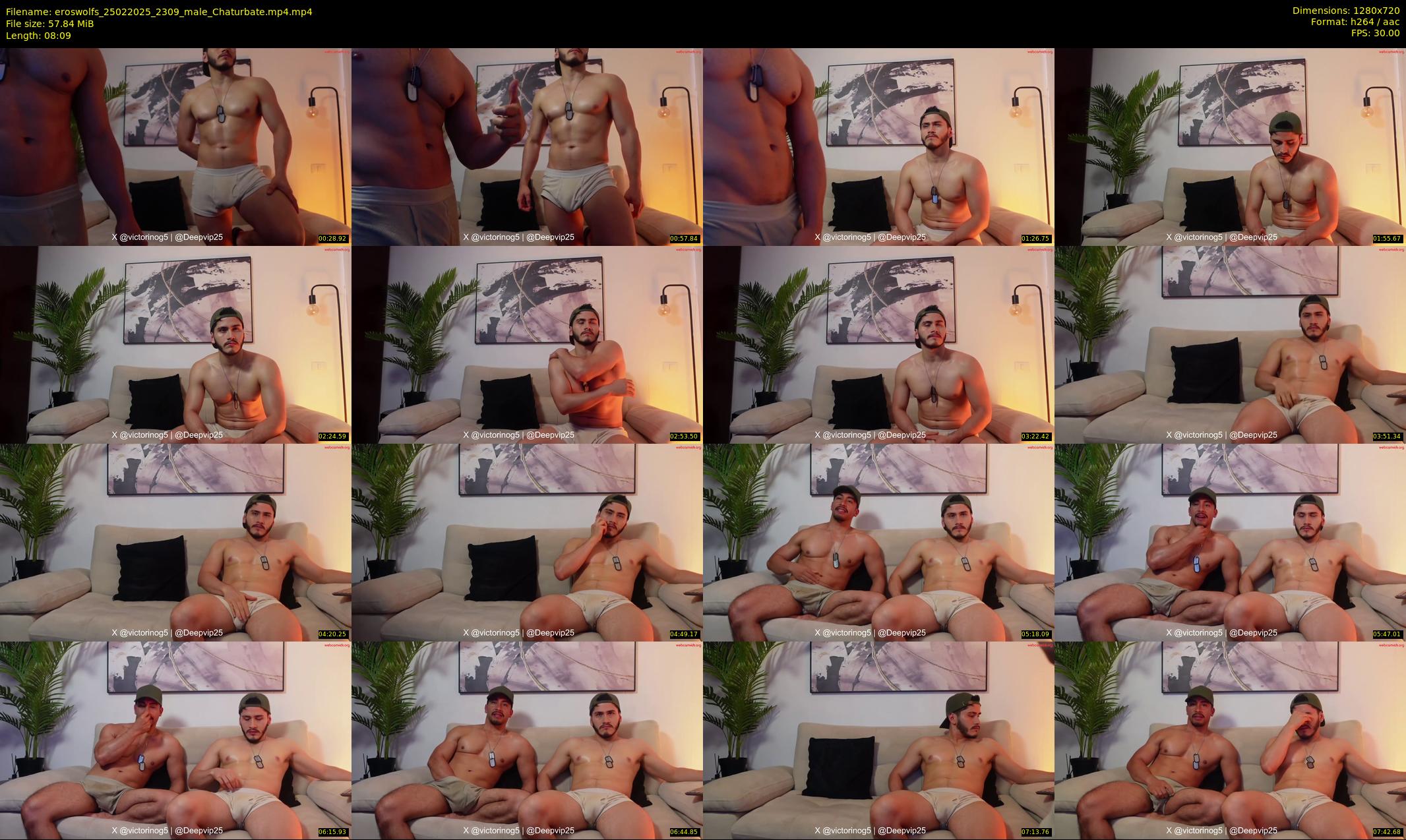 eroswolfs — 9 minute Chaturbate male cam show recording, 720p, Feb 25, 2025