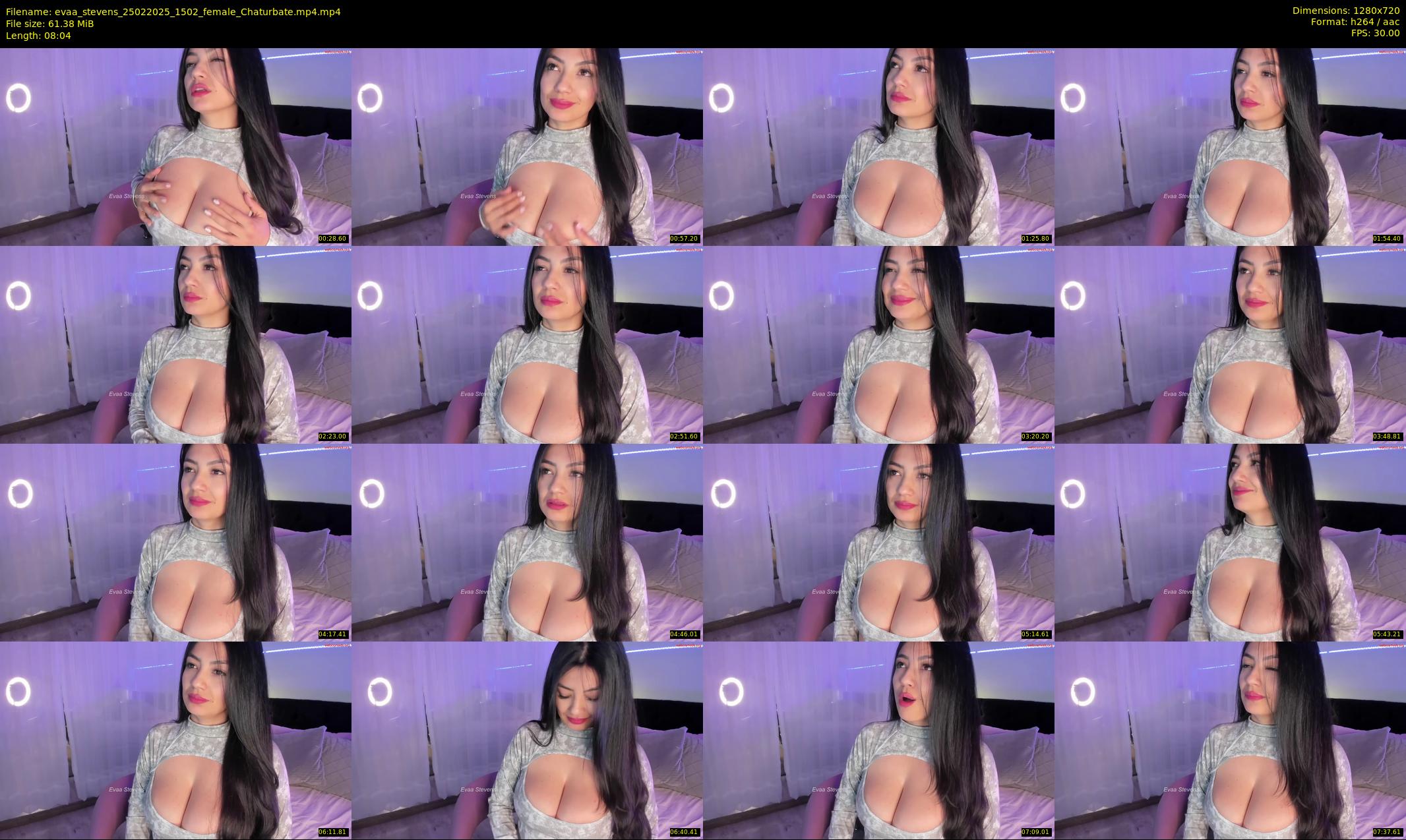 evaa_stevens — 9 minute Chaturbate female cam show recording, 720p, Feb 25, 2025
