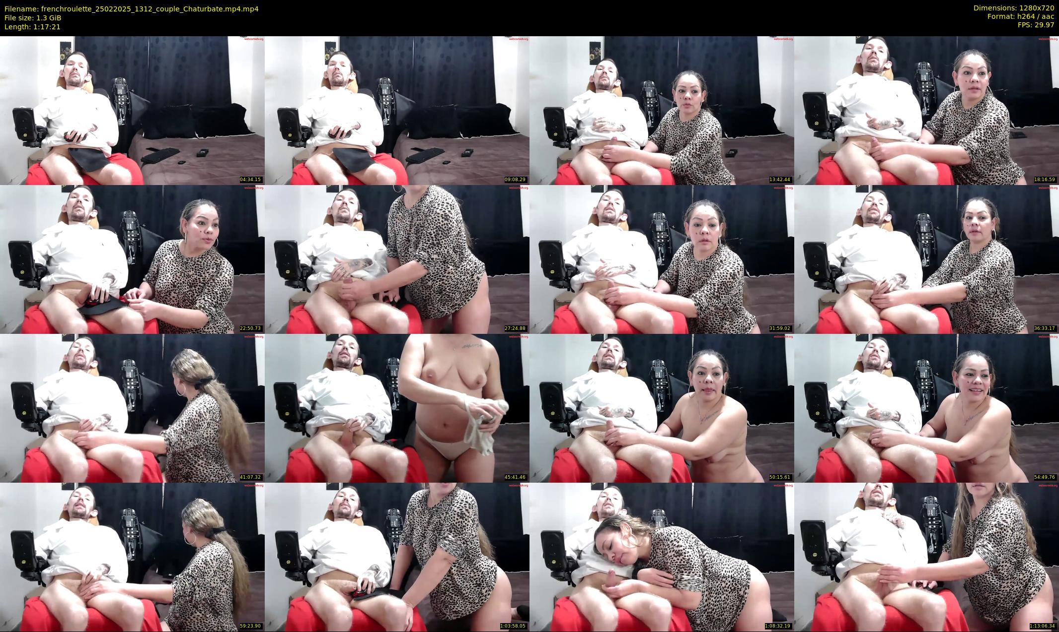 frenchroulette — 78 minute Chaturbate couple cam show recording, 720p, Feb 25, 2025