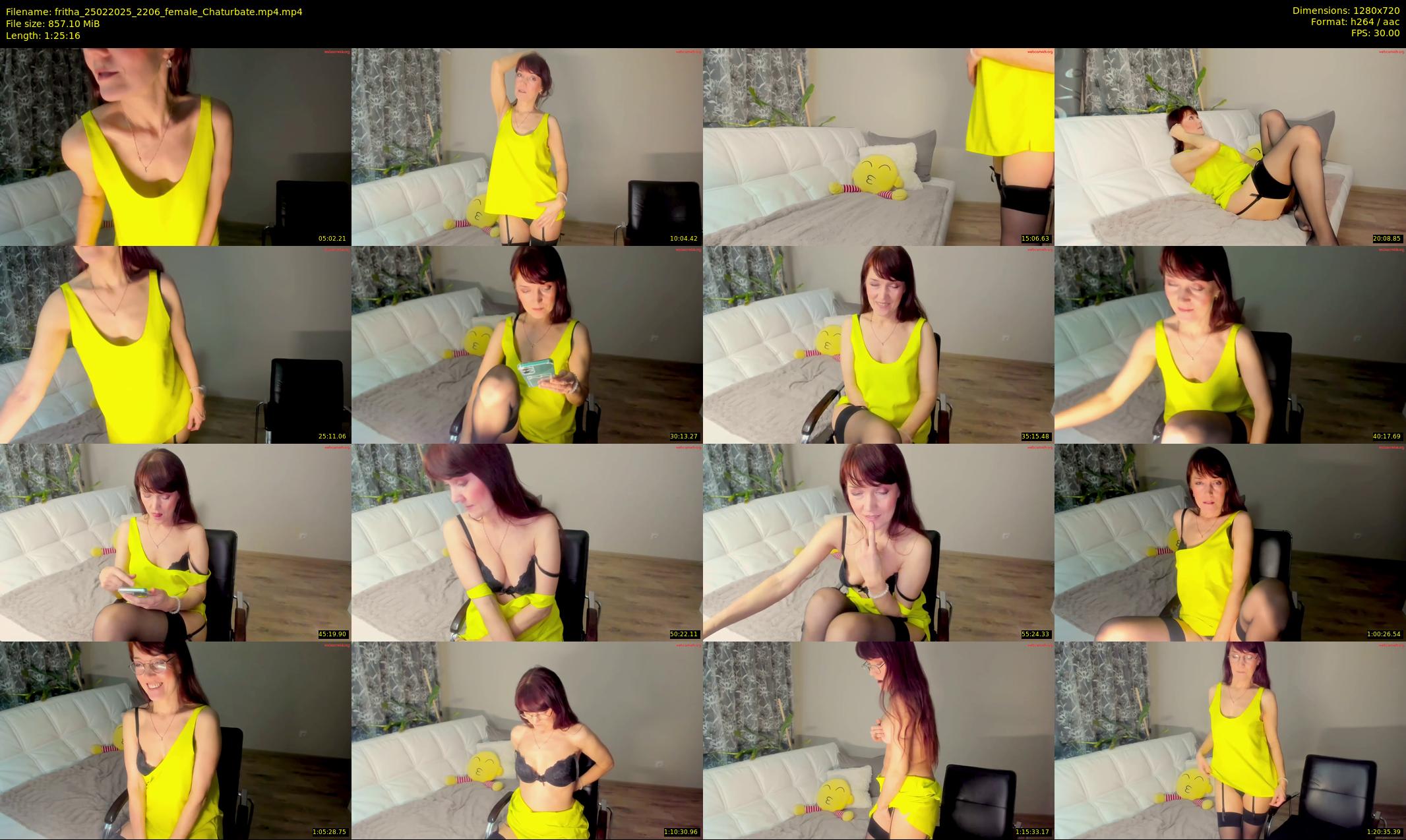fritha — 86 minute Chaturbate female cam show recording, 720p, Feb 25, 2025