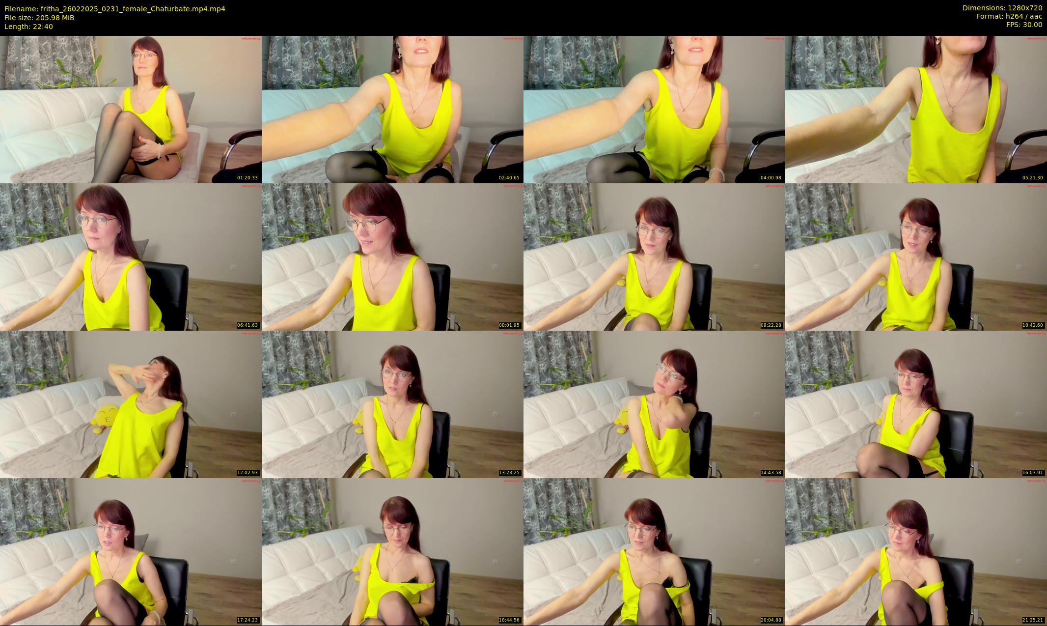 fritha — 23 minute Chaturbate female cam show recording, 720p, Feb 26, 2025