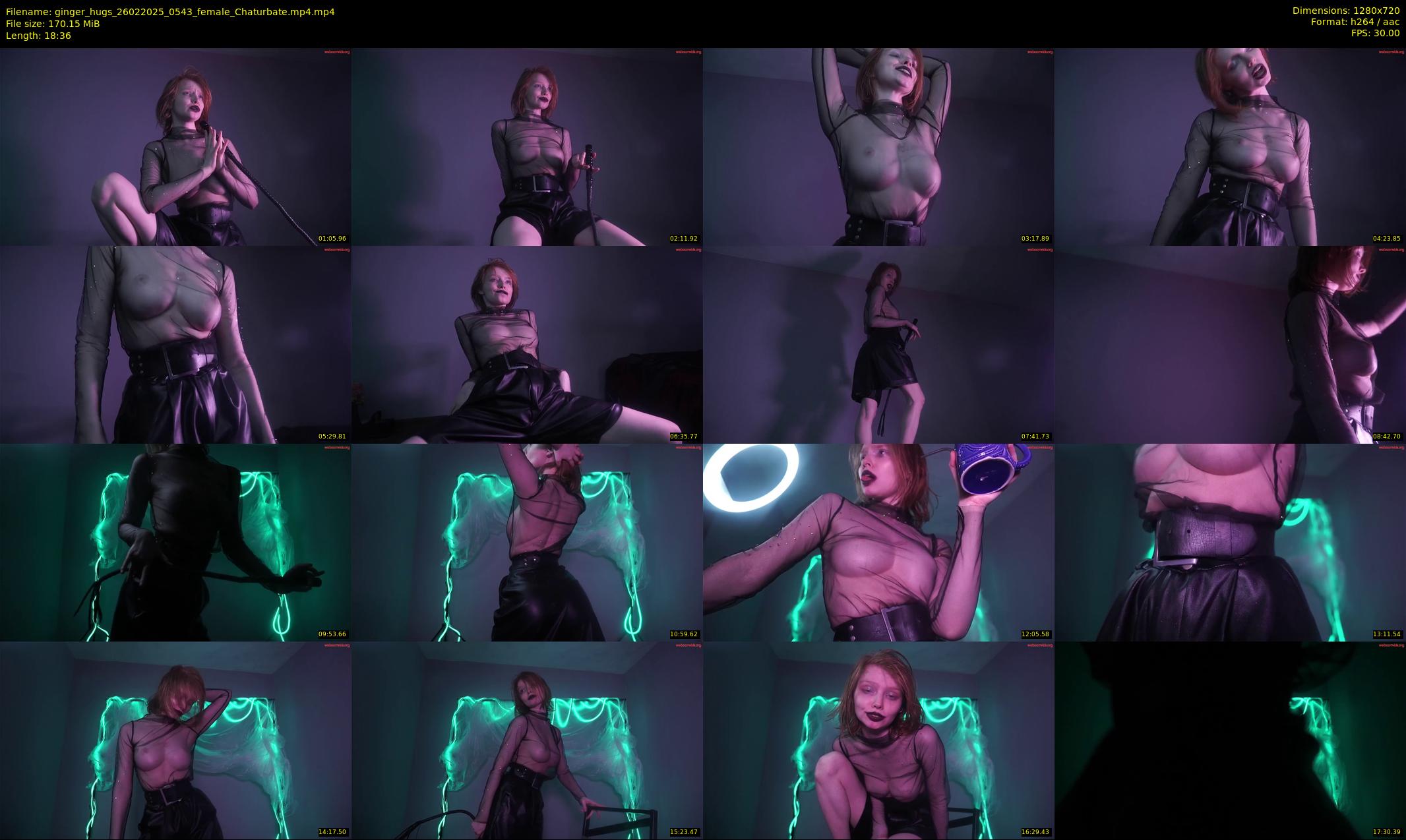 ginger_hugs — 19 minute Chaturbate female cam show recording, 720p, Feb 26, 2025