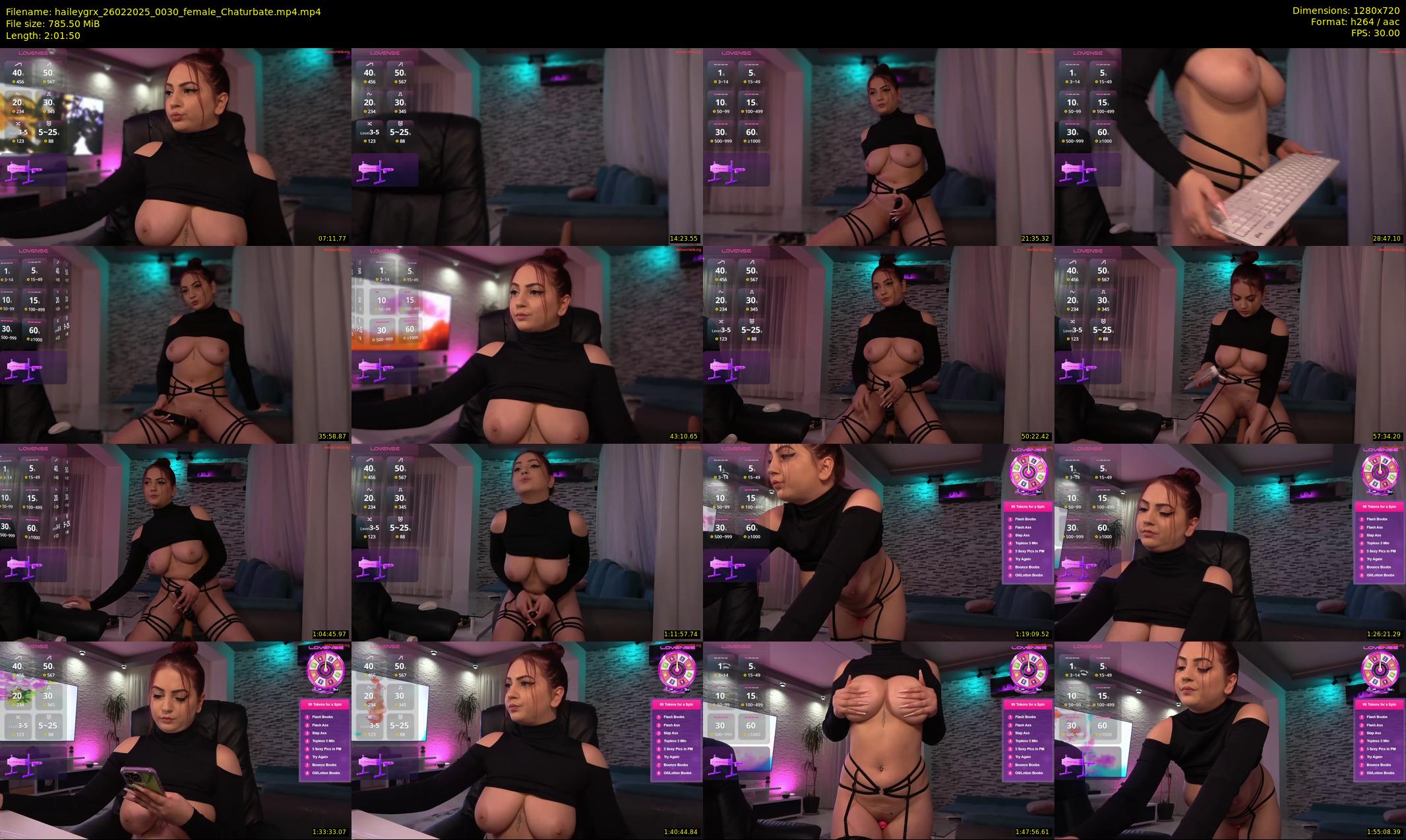 haileygrx — 122 minute Chaturbate female cam show recording, 720p, Feb 26, 2025