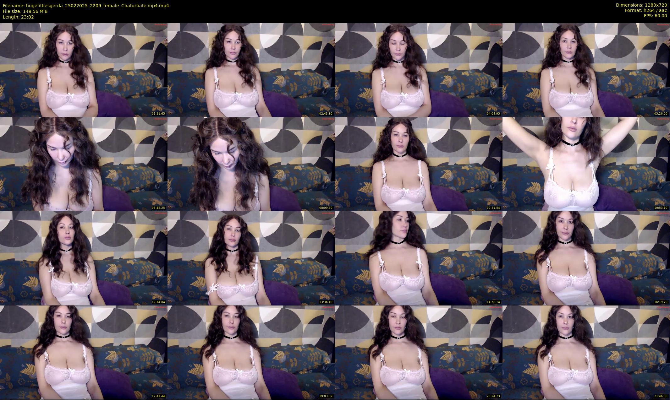 hugetittiesgerda — 24 minute Chaturbate female cam show recording, 720p, Feb 25, 2025