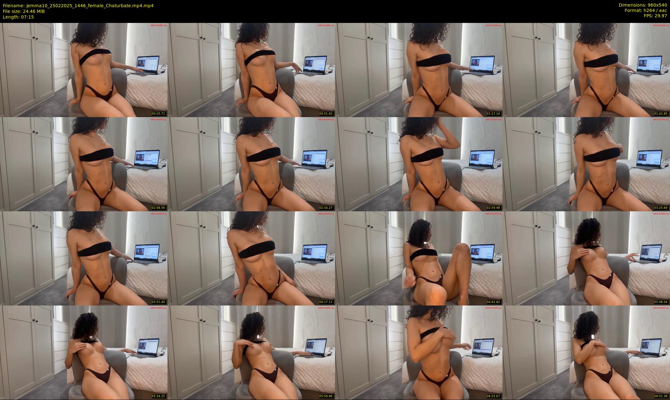 jemma10 — 8 minute Chaturbate female cam show recording, 480p, Feb 25, 2025