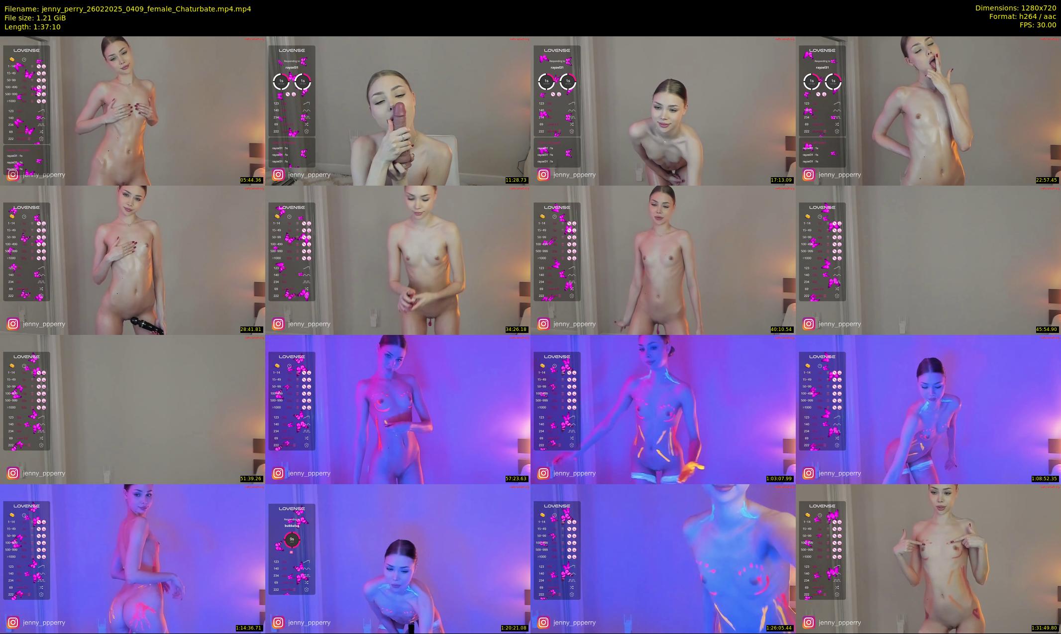 jenny_perry — 98 minute Chaturbate female cam show recording, 720p, Feb 26, 2025
