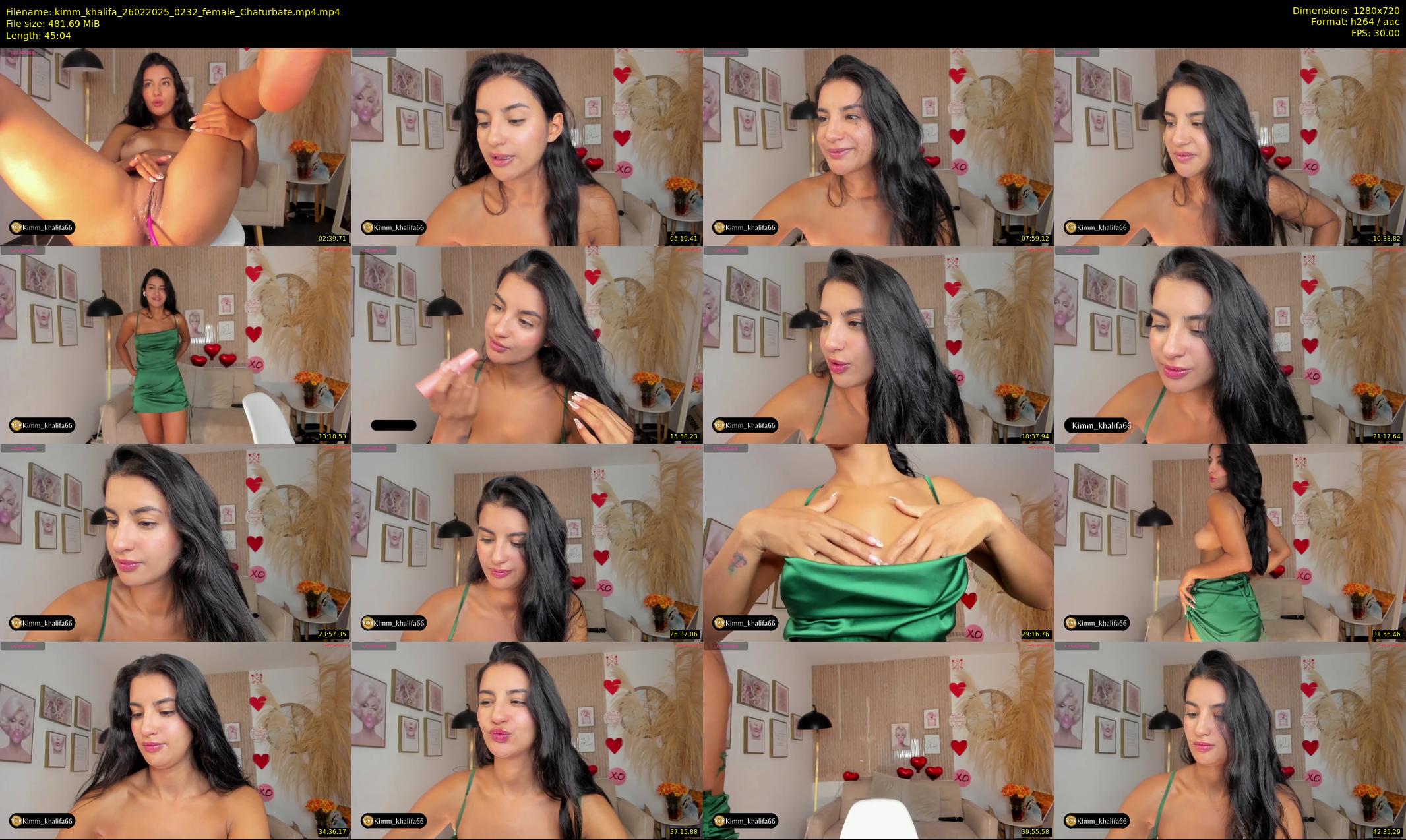 kimm_khalifa — 46 minute Chaturbate female cam show recording, 720p, Feb 26, 2025