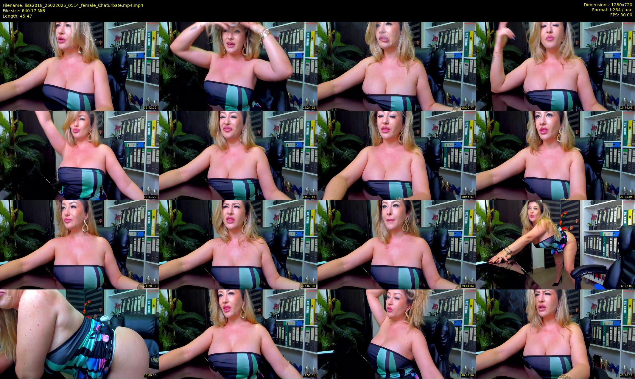 lisa2018 — 46 minute Chaturbate female cam show recording, 720p, Feb 26, 2025