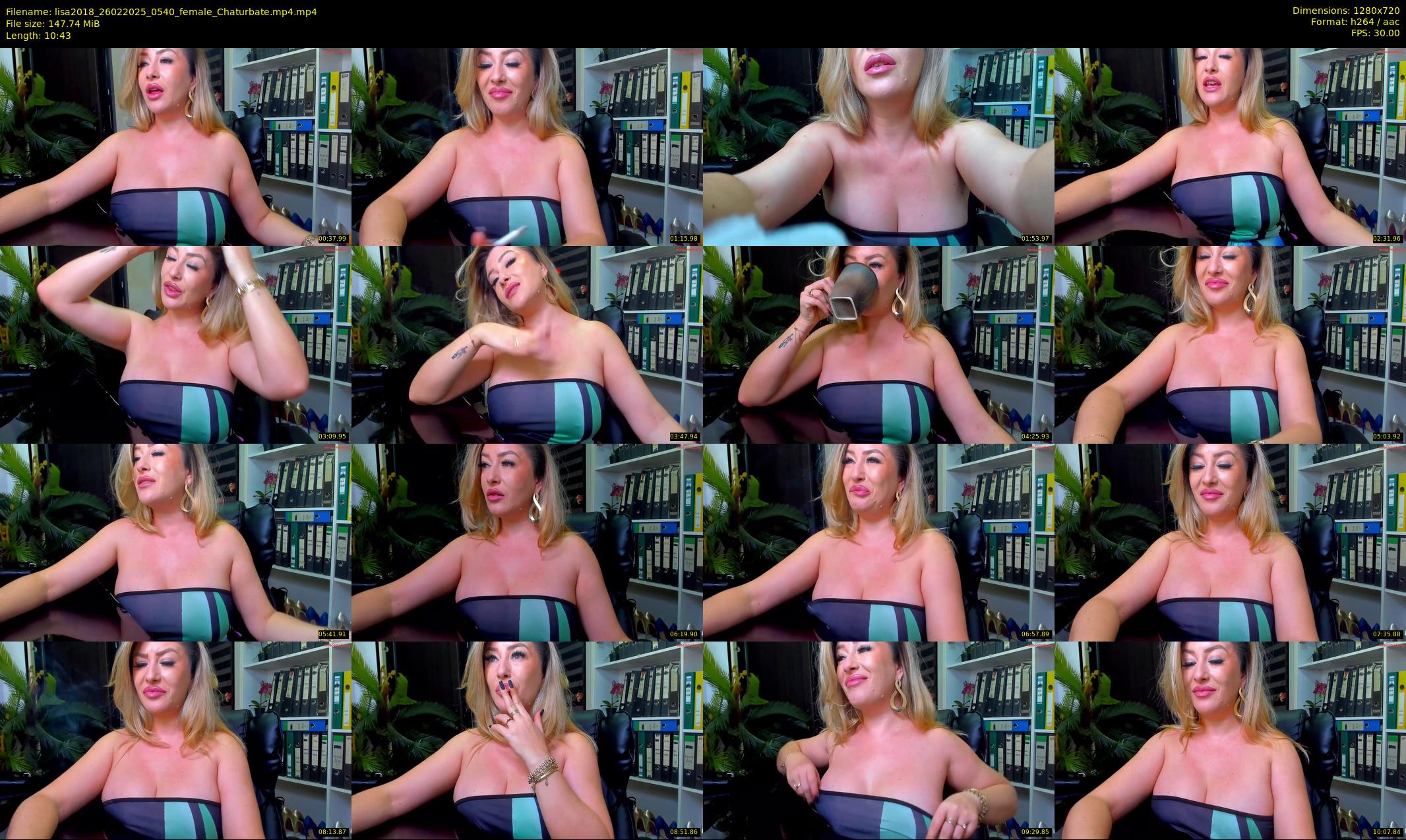 lisa2018 — 11 minute Chaturbate female cam show recording, 720p, Feb 26, 2025