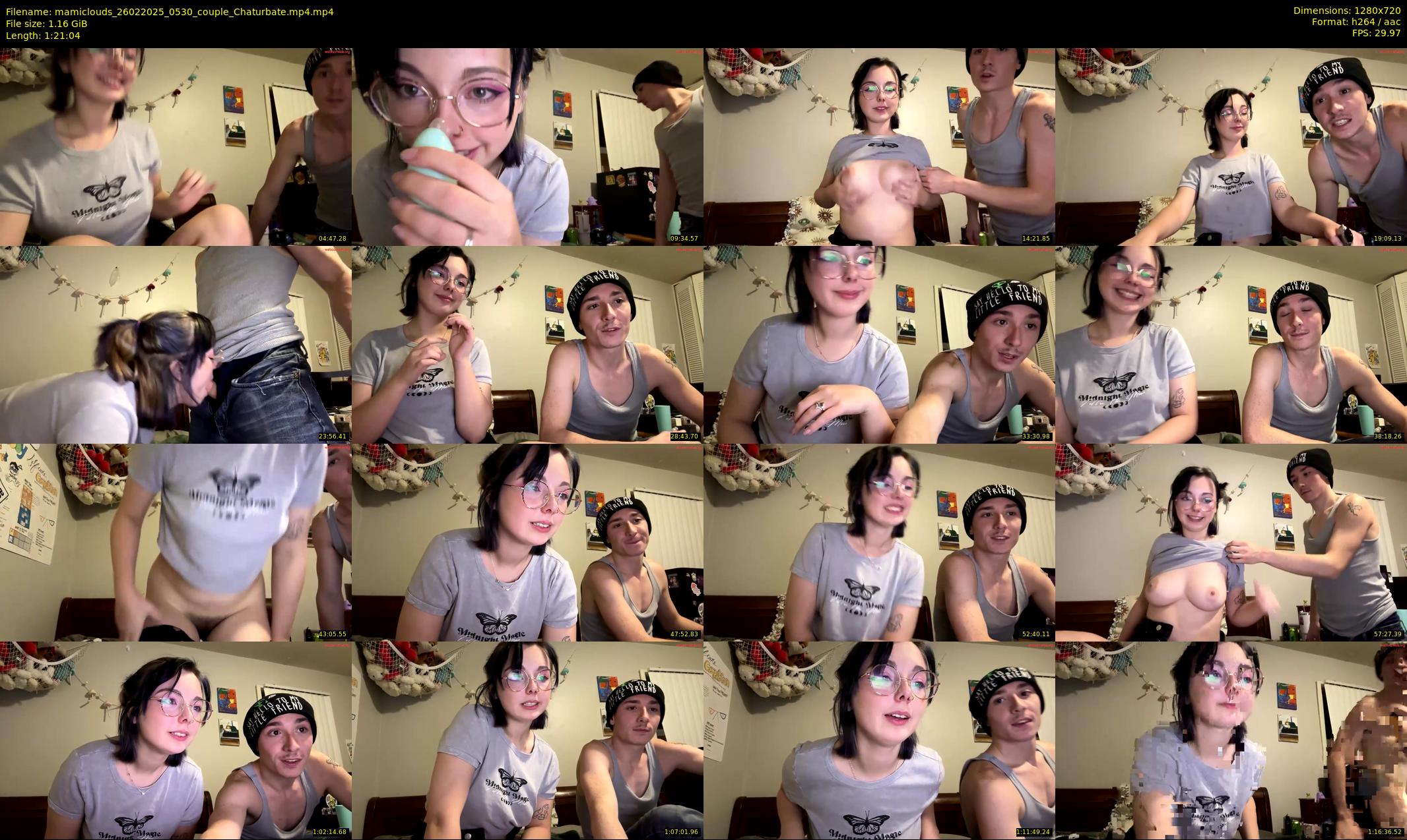 mamiclouds — 82 minute Chaturbate female cam show recording, 720p, Feb 26, 2025