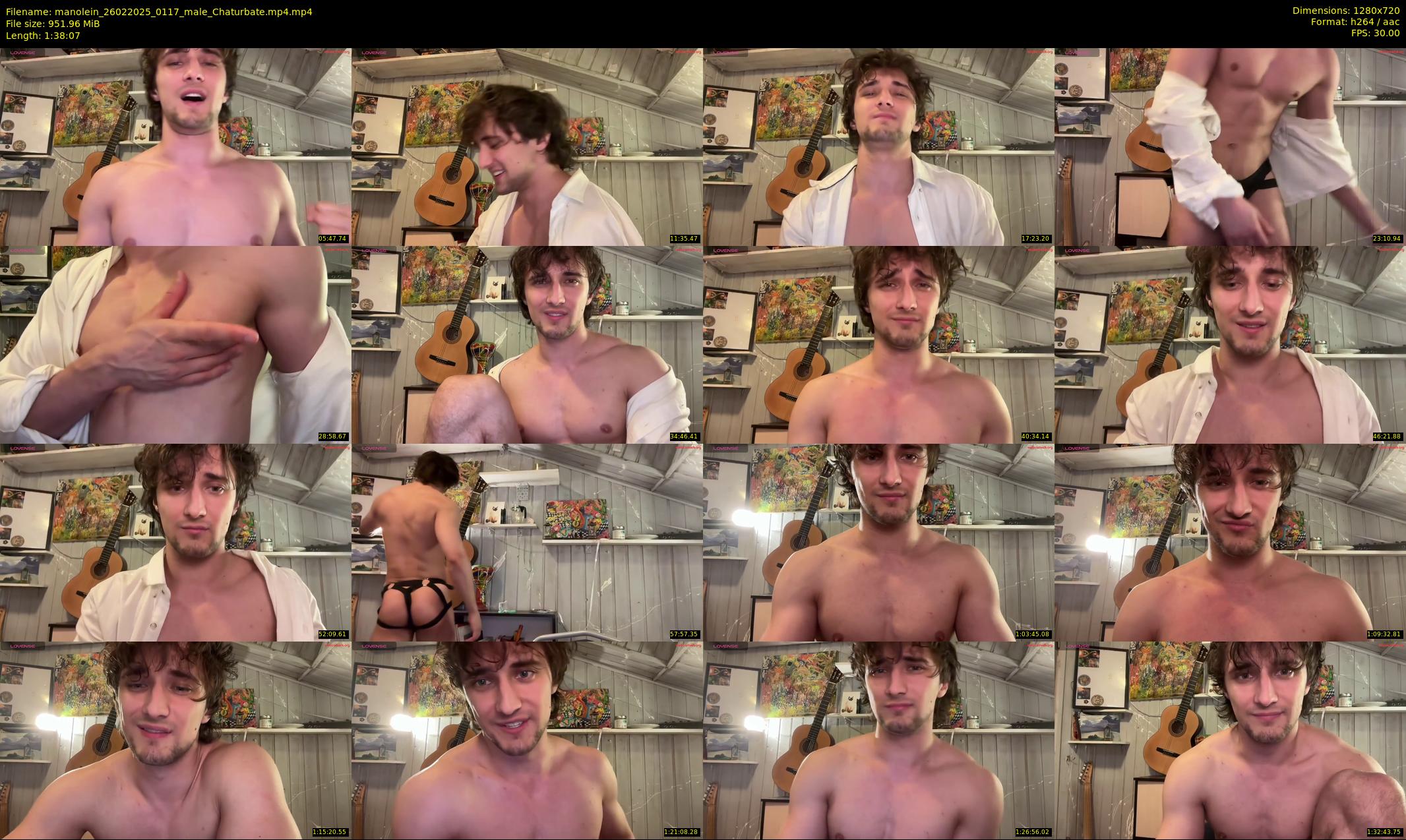 manolein — 99 minute Chaturbate male cam show recording, 720p, Feb 26, 2025