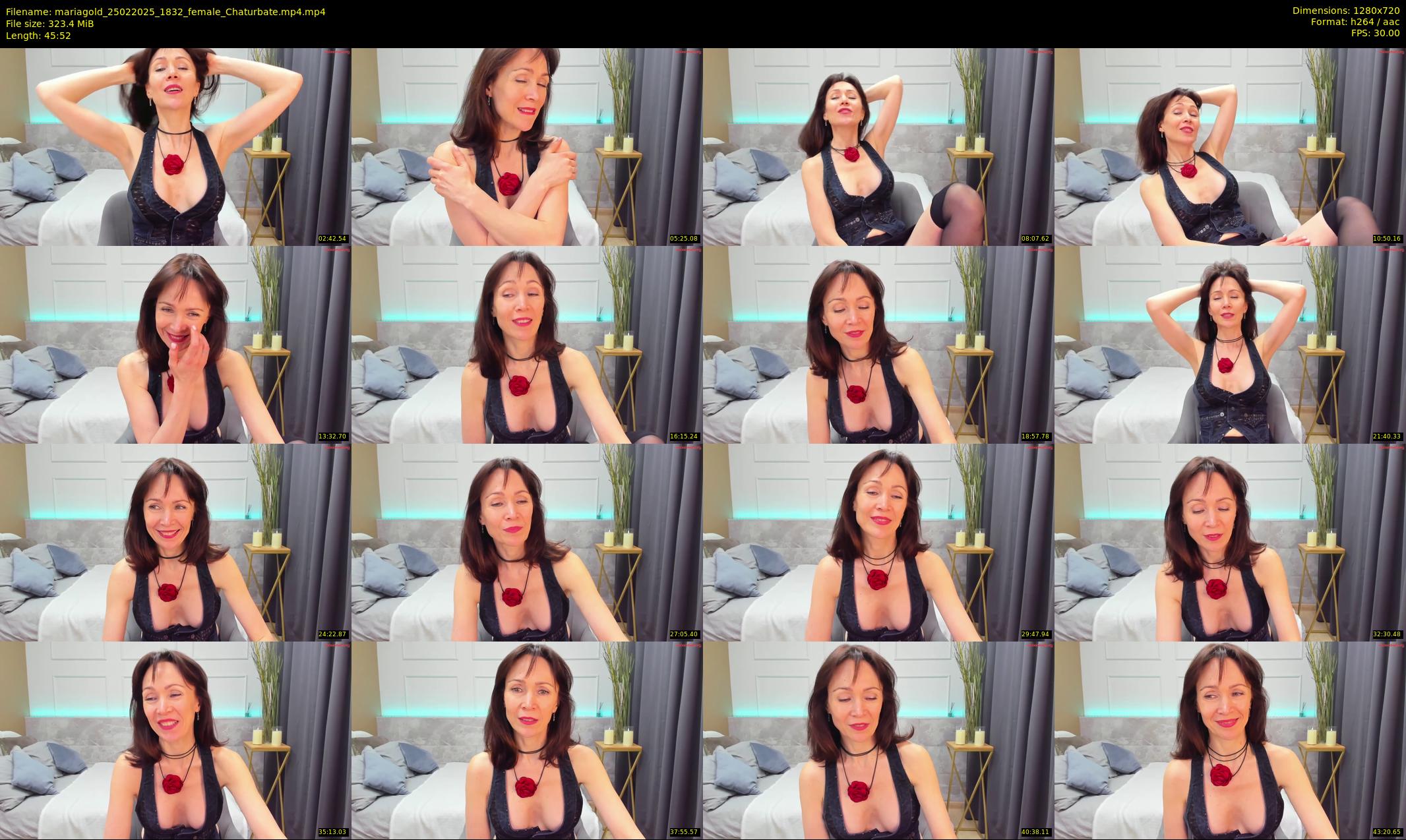 mariagold — 46 minute Chaturbate female cam show recording, 720p, Feb 25, 2025