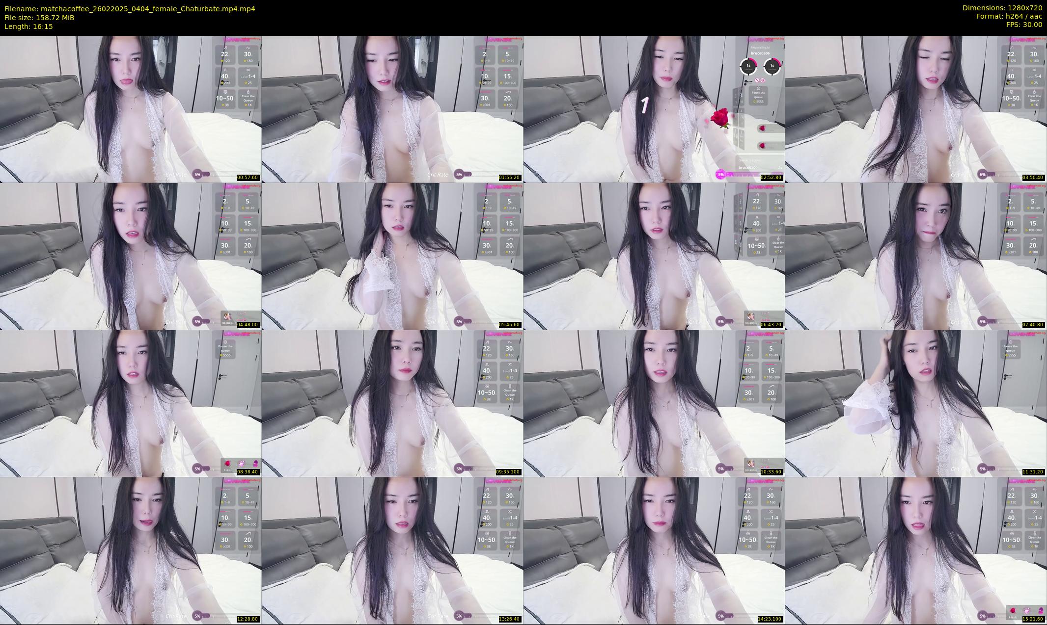 matchacoffee — 17 minute Chaturbate female cam show recording, 720p, Feb 26, 2025