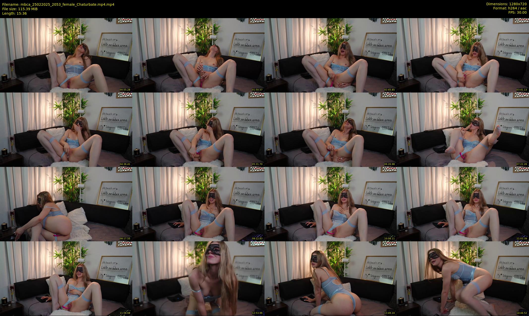 mbca — 16 minute Chaturbate couple cam show recording, 720p, Feb 25, 2025
