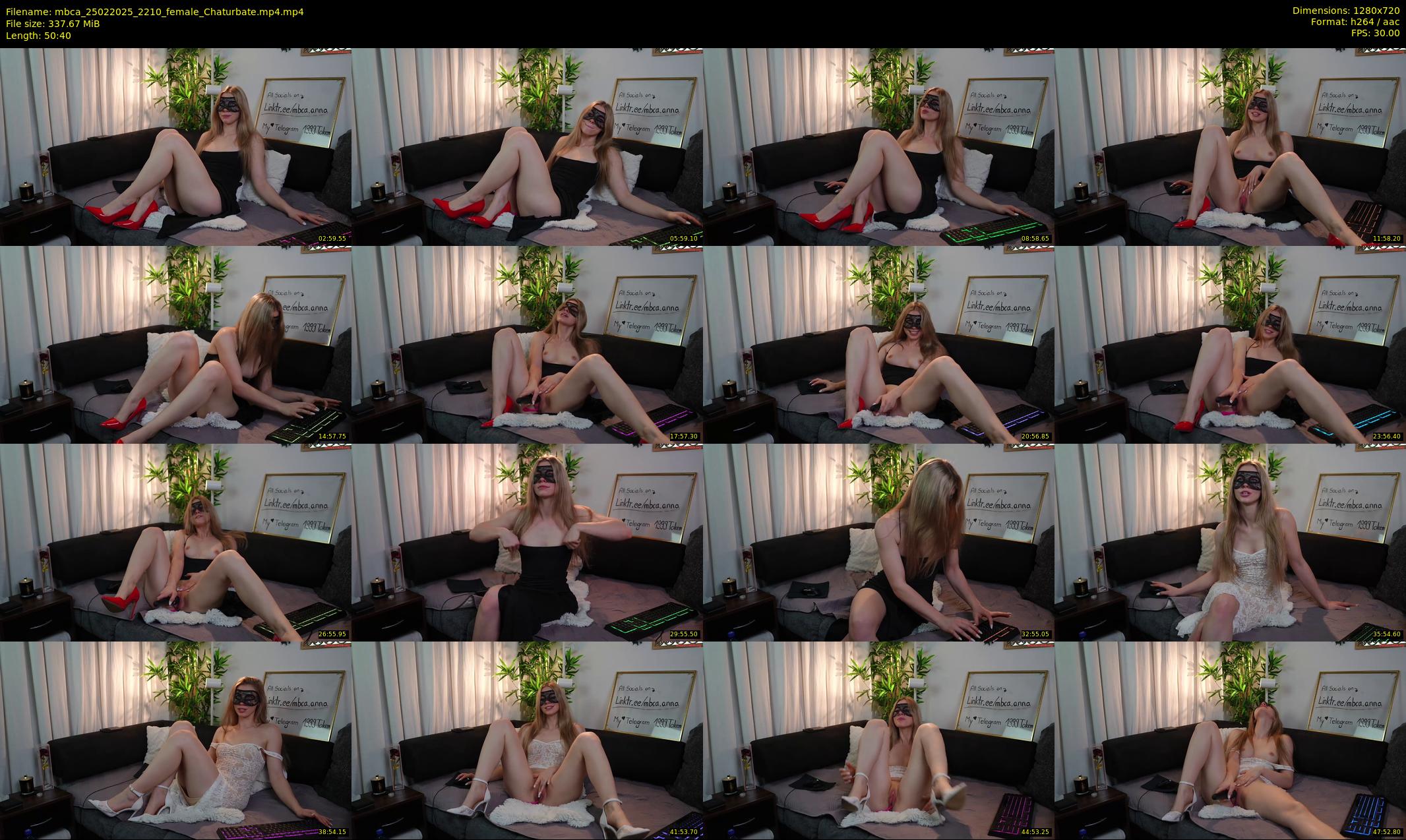 mbca — 51 minute Chaturbate couple cam show recording, 720p, Feb 25, 2025