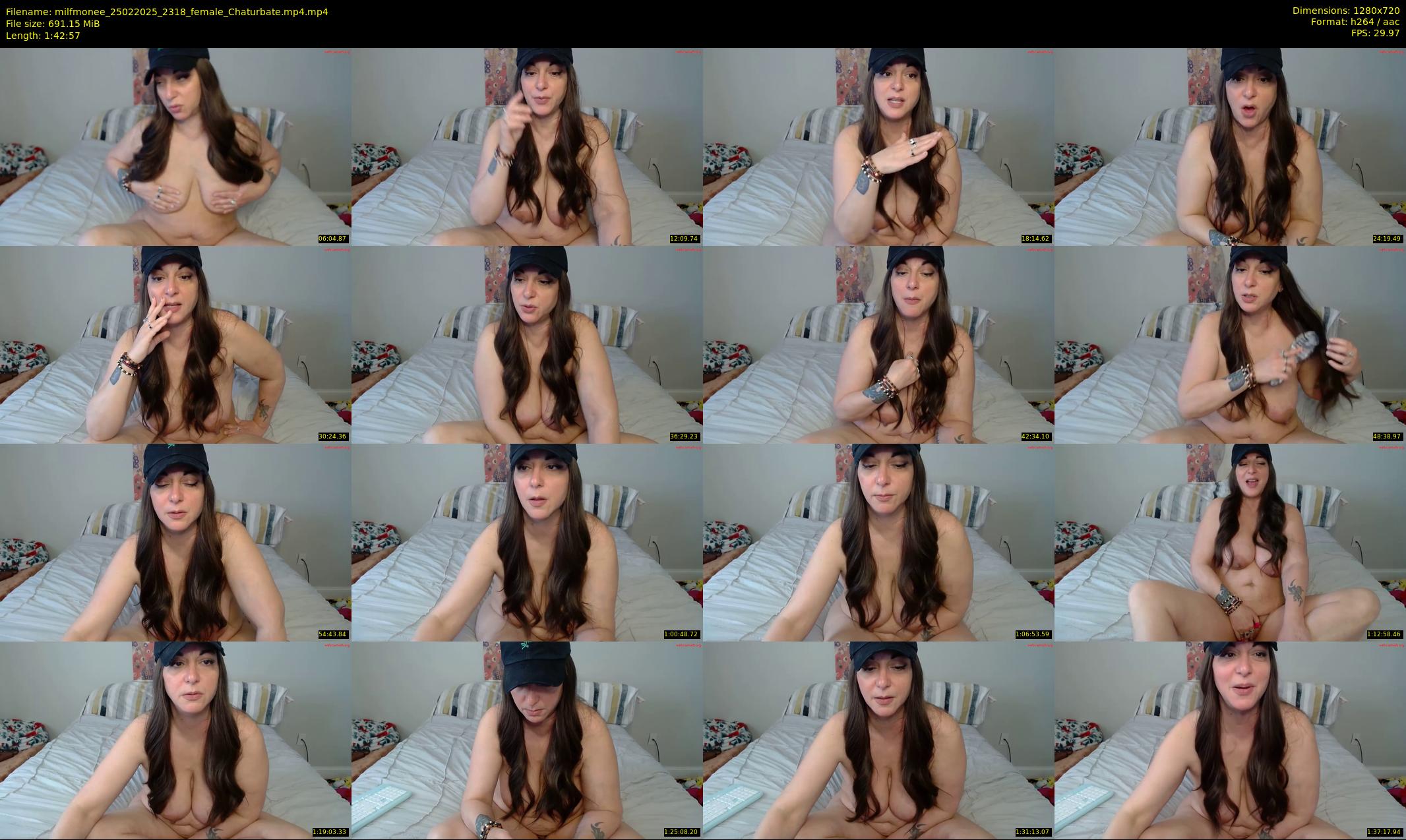 milfmonee — 103 minute Chaturbate female cam show recording, 720p, Feb 25, 2025