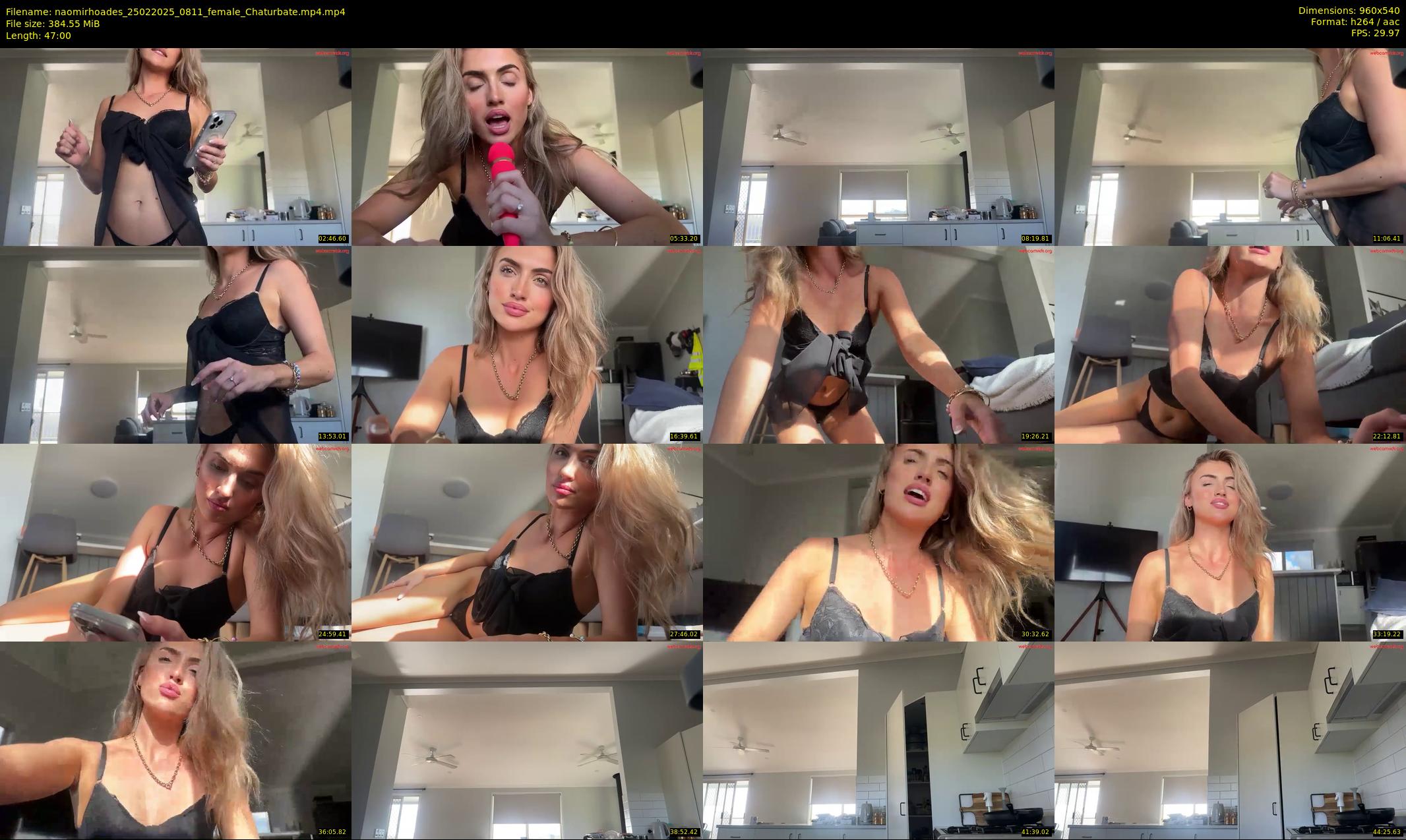 naomirhoades — 47 minute Chaturbate female cam show recording, 480p, Feb 25, 2025
