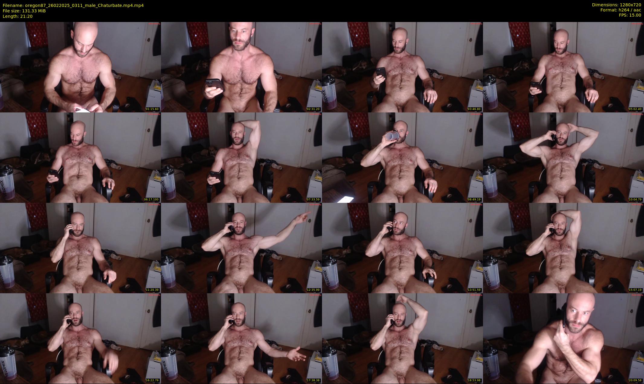 oregon87 — 22 minute Chaturbate male cam show recording, 720p, Feb 26, 2025