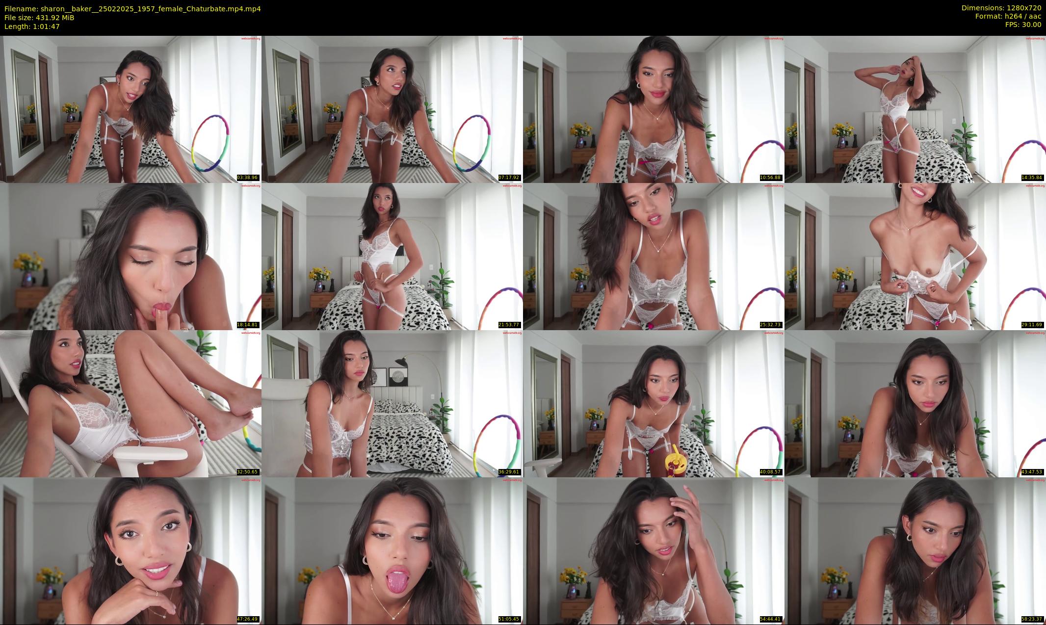 sharon__baker_ — 62 minute Chaturbate female cam show recording, 720p, Feb 25, 2025