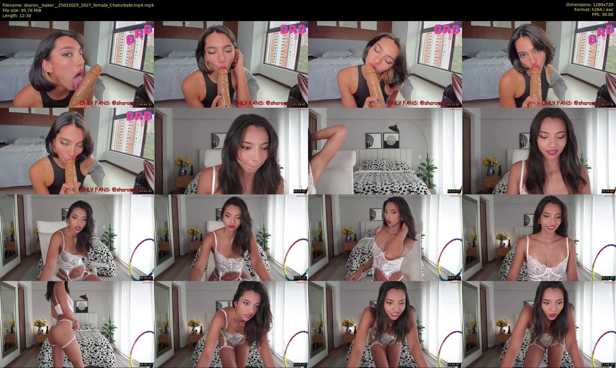 sharon__baker_ — 13 minute Chaturbate female cam show recording, 720p, Feb 25, 2025