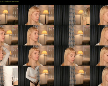 shickshackshock — 106 minute Chaturbate female cam show recording, 720p, Feb 25, 2025