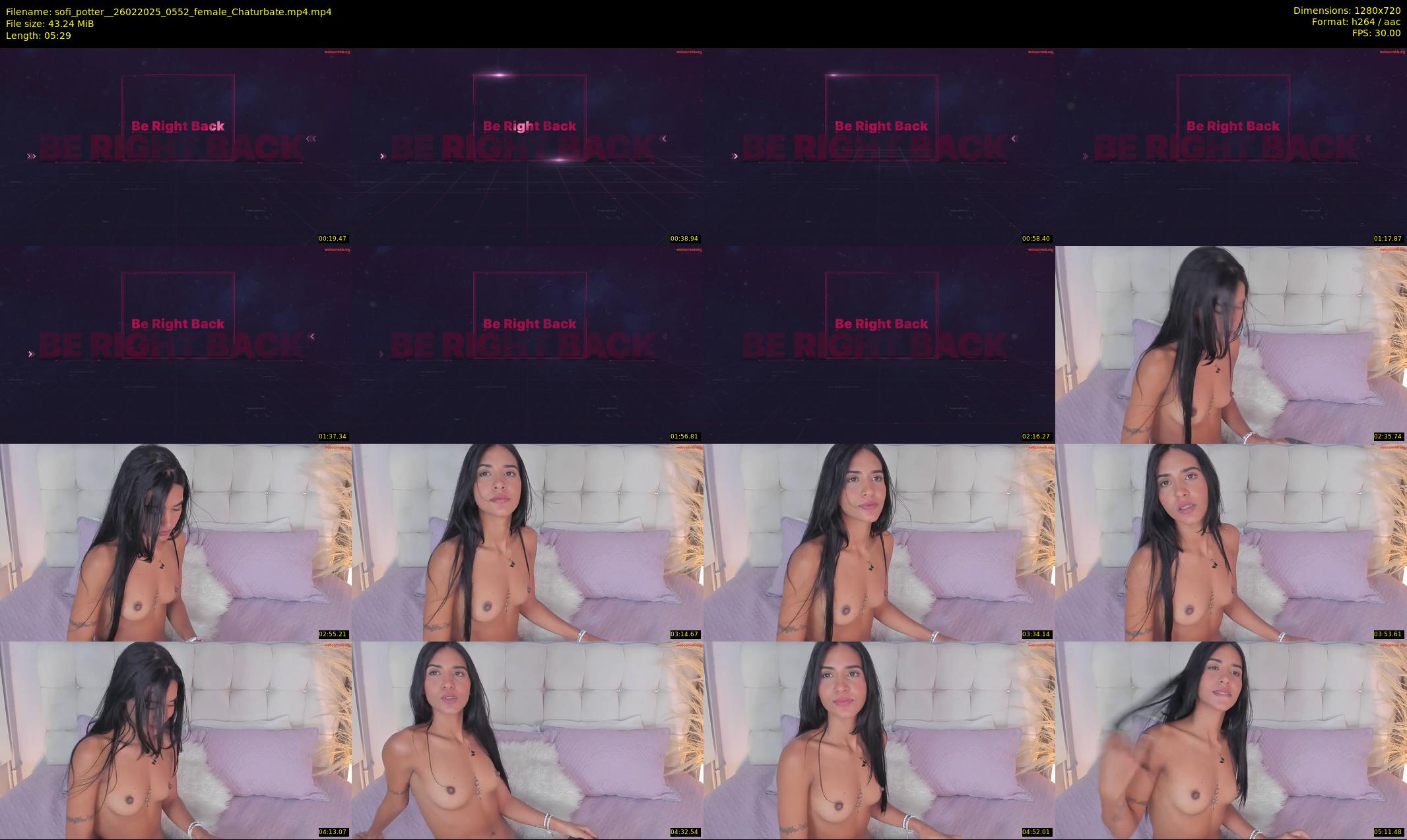sofi_potter_ — 6 minute Chaturbate female cam show recording, 720p, Feb 26, 2025