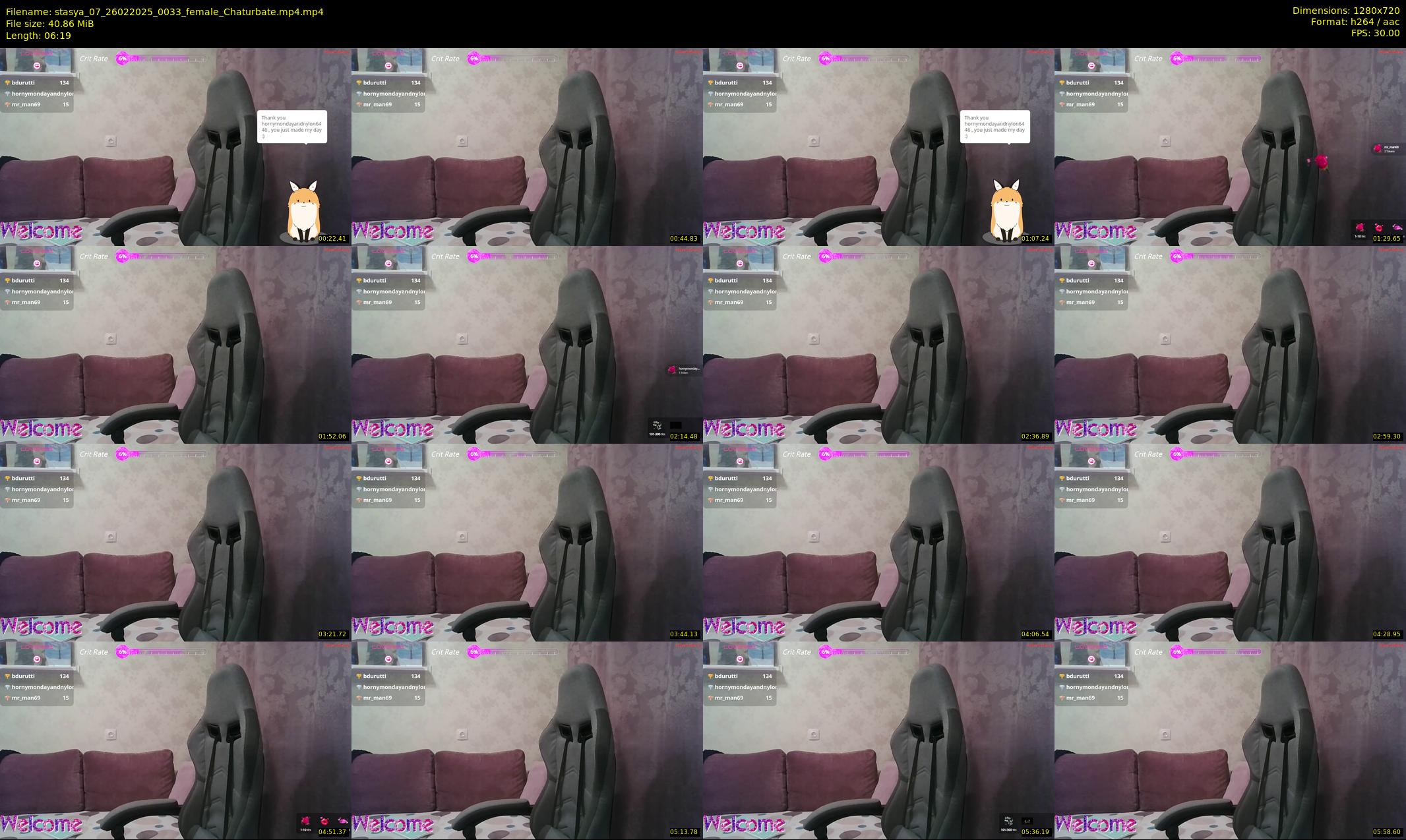 stasya_07 — 7 minute Chaturbate female cam show recording, 720p, Feb 26, 2025