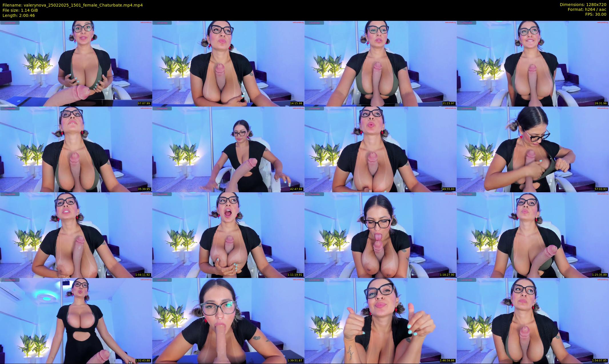 valerynova — 121 minute Chaturbate female cam show recording, 720p, Feb 25, 2025