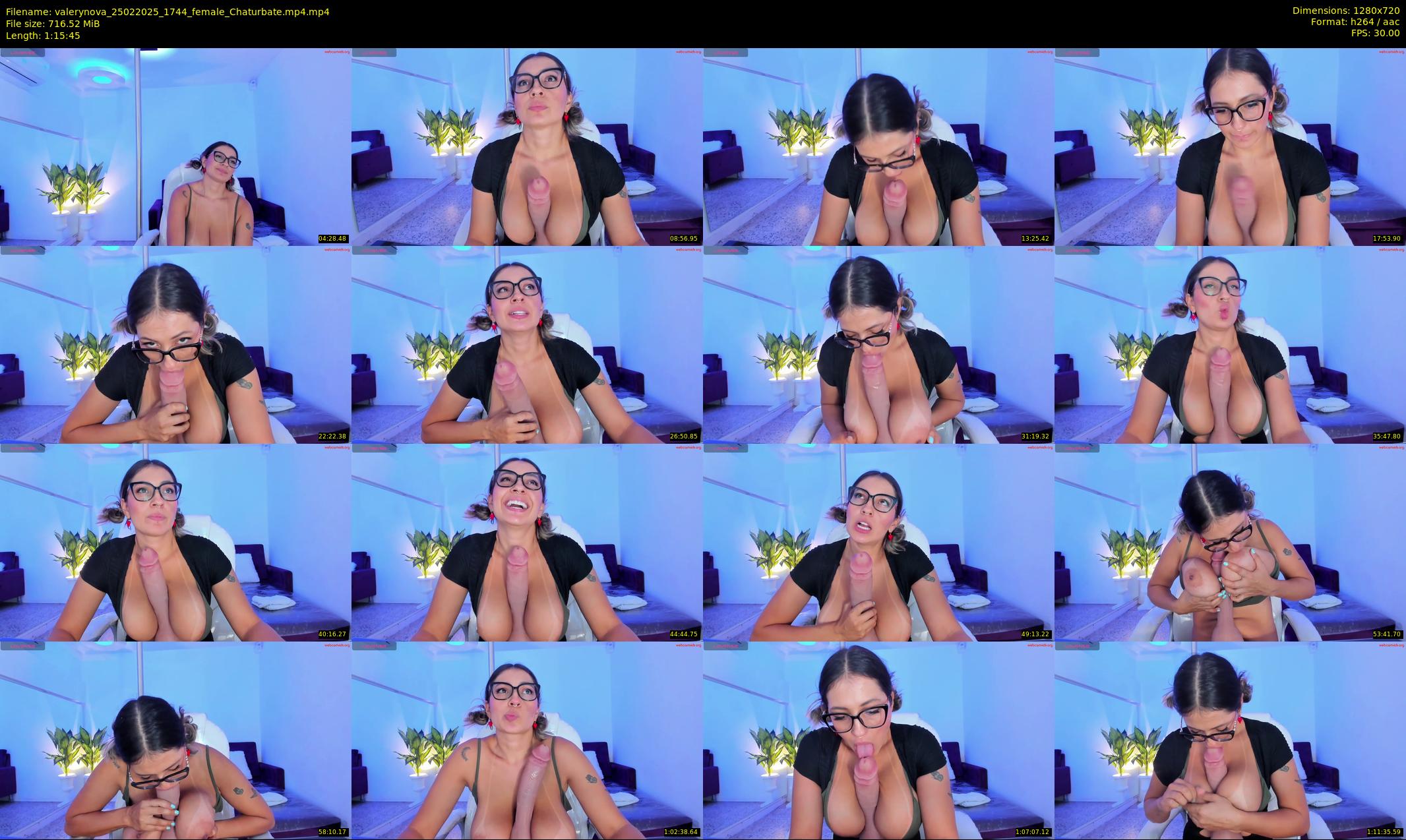 valerynova — 76 minute Chaturbate female cam show recording, 720p, Feb 25, 2025